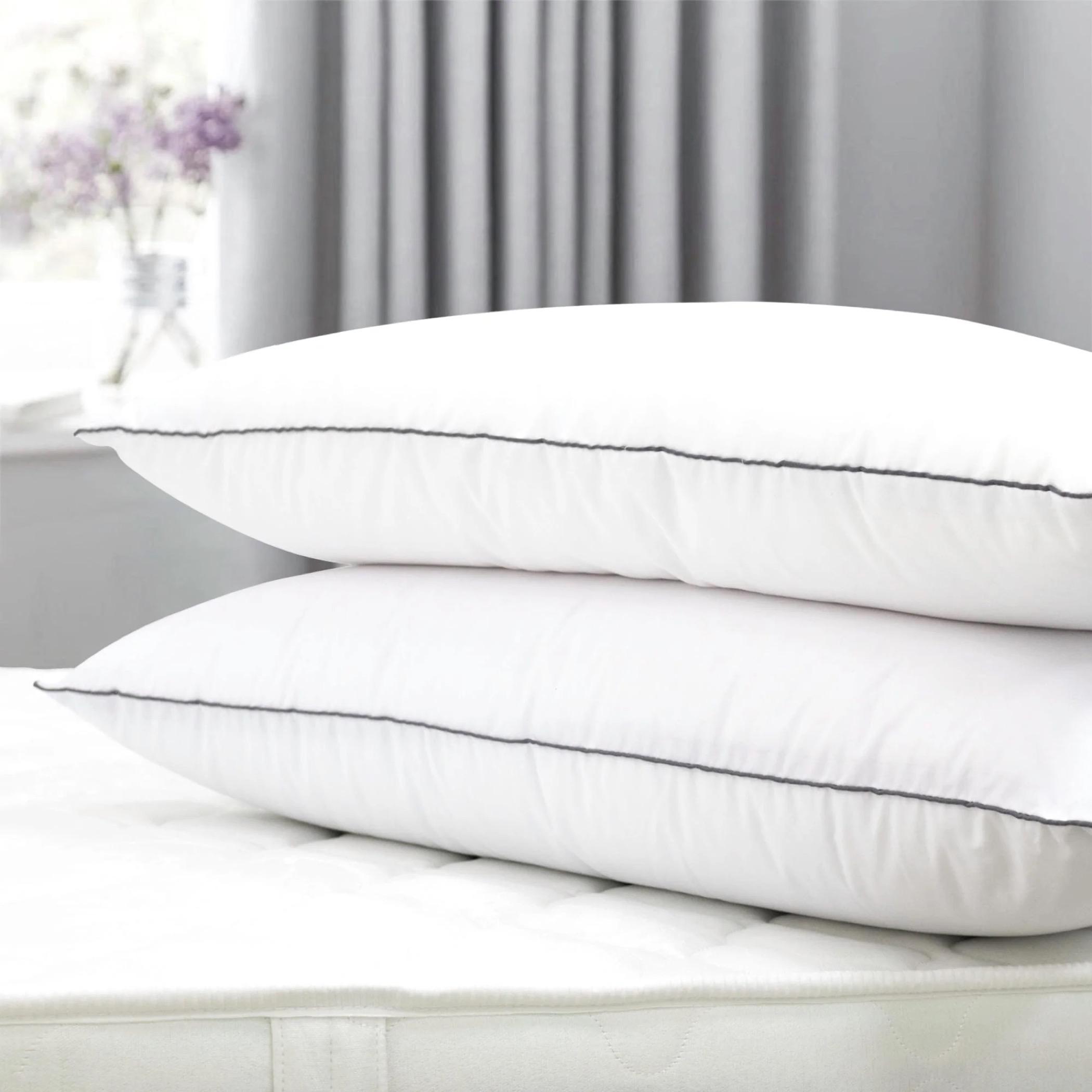 Luxury Micro Fibre 2-Piece Pillow Set - 50x75 cm