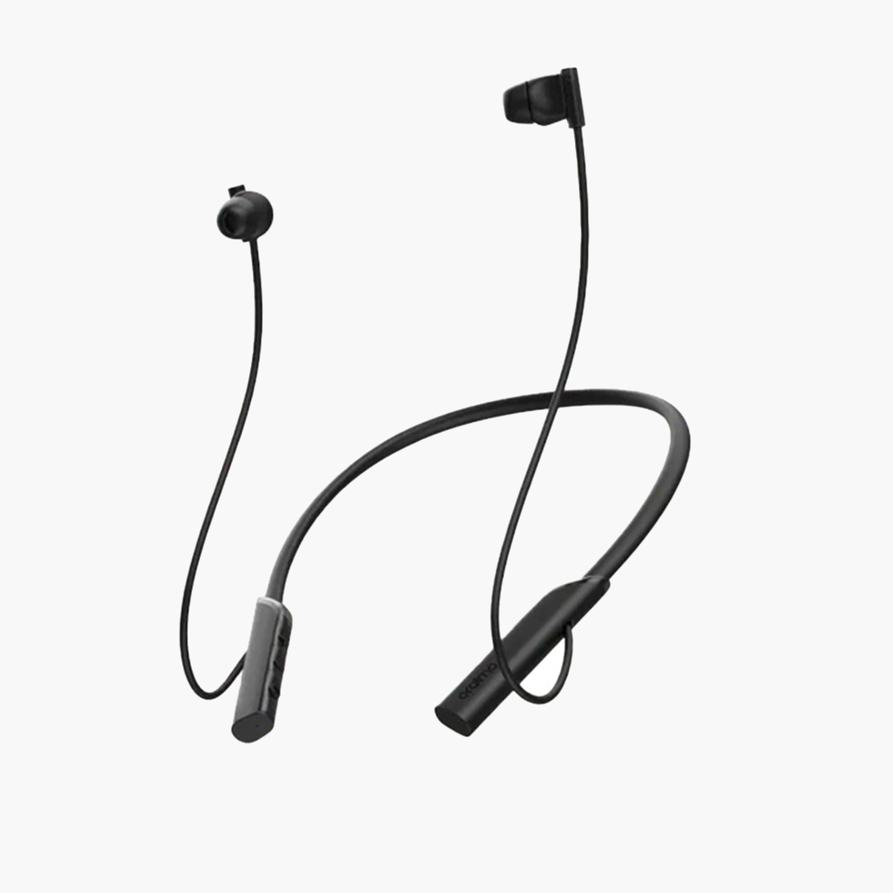 Oraimo Earbuds Necklace Lite Call Vibration Wireless Headphones - Black-electronics-headphonesandearphones-image-1