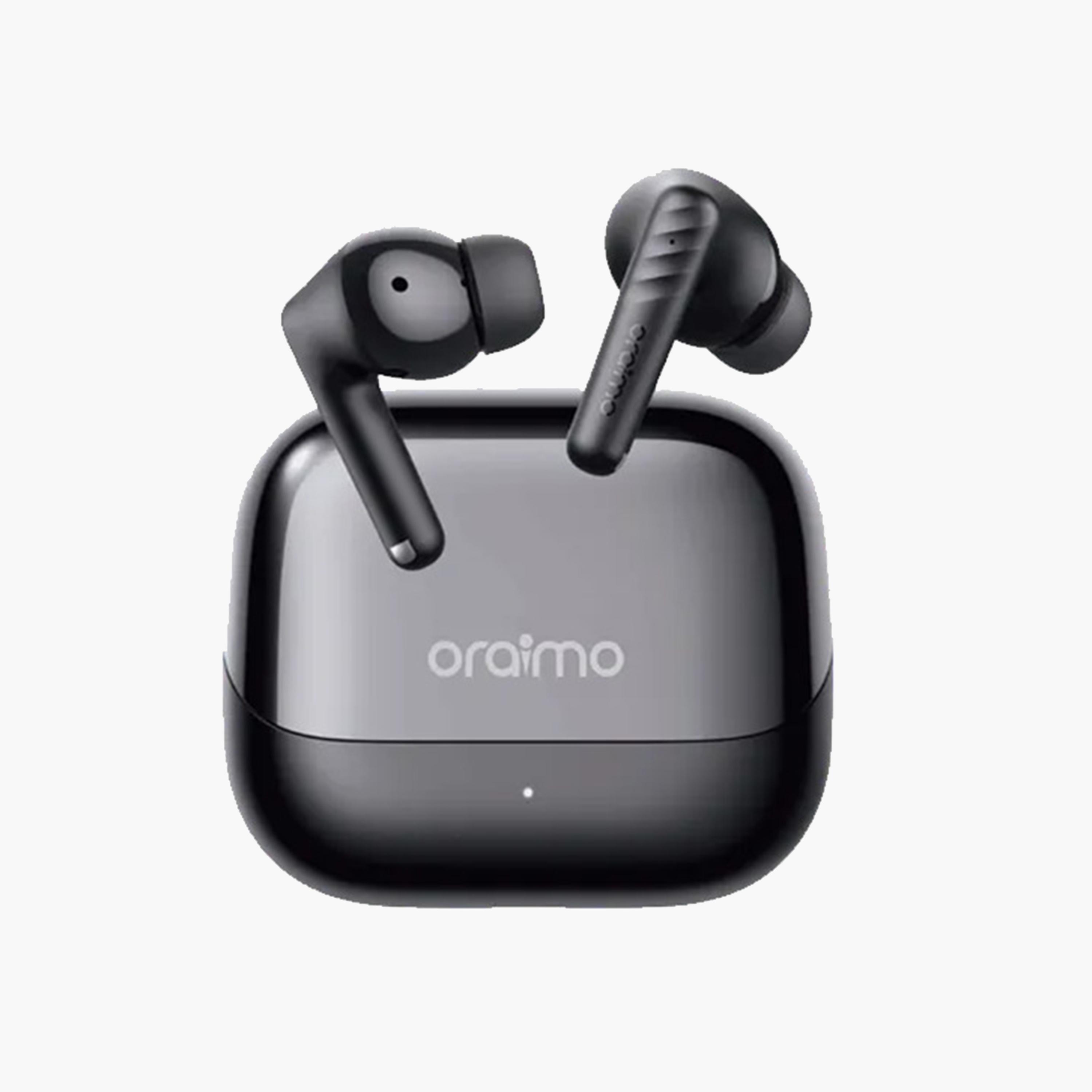 Oraimo Earbuds SpaceBuds Neo Plus ANC True Wireless Spatial Earbuds - Black-electronics-headphonesandearphones-image-1