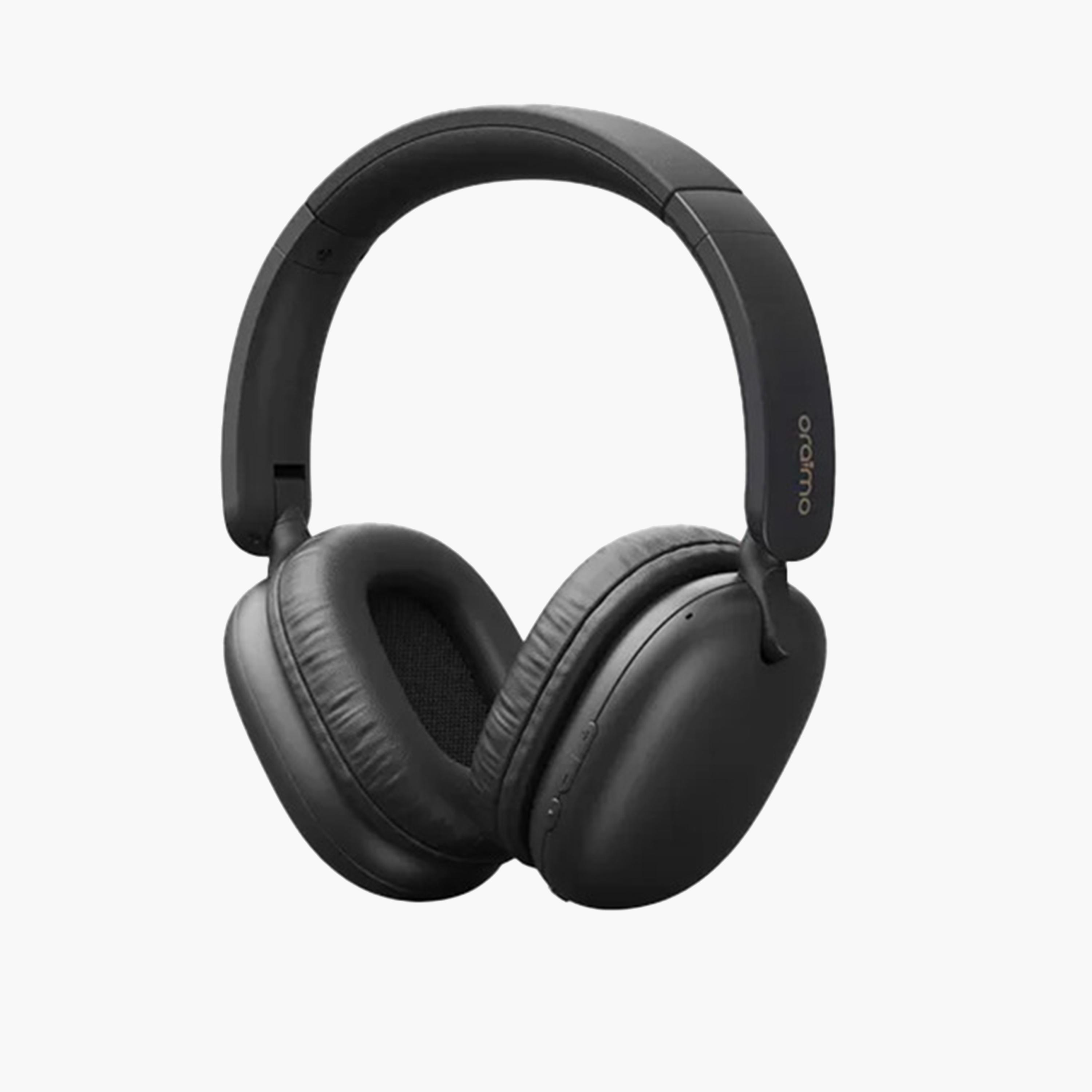 Oraimo Headphone BoomPop Lite ENC Over-Ear Wireless - Black-electronics-headphonesandearphones-image-1