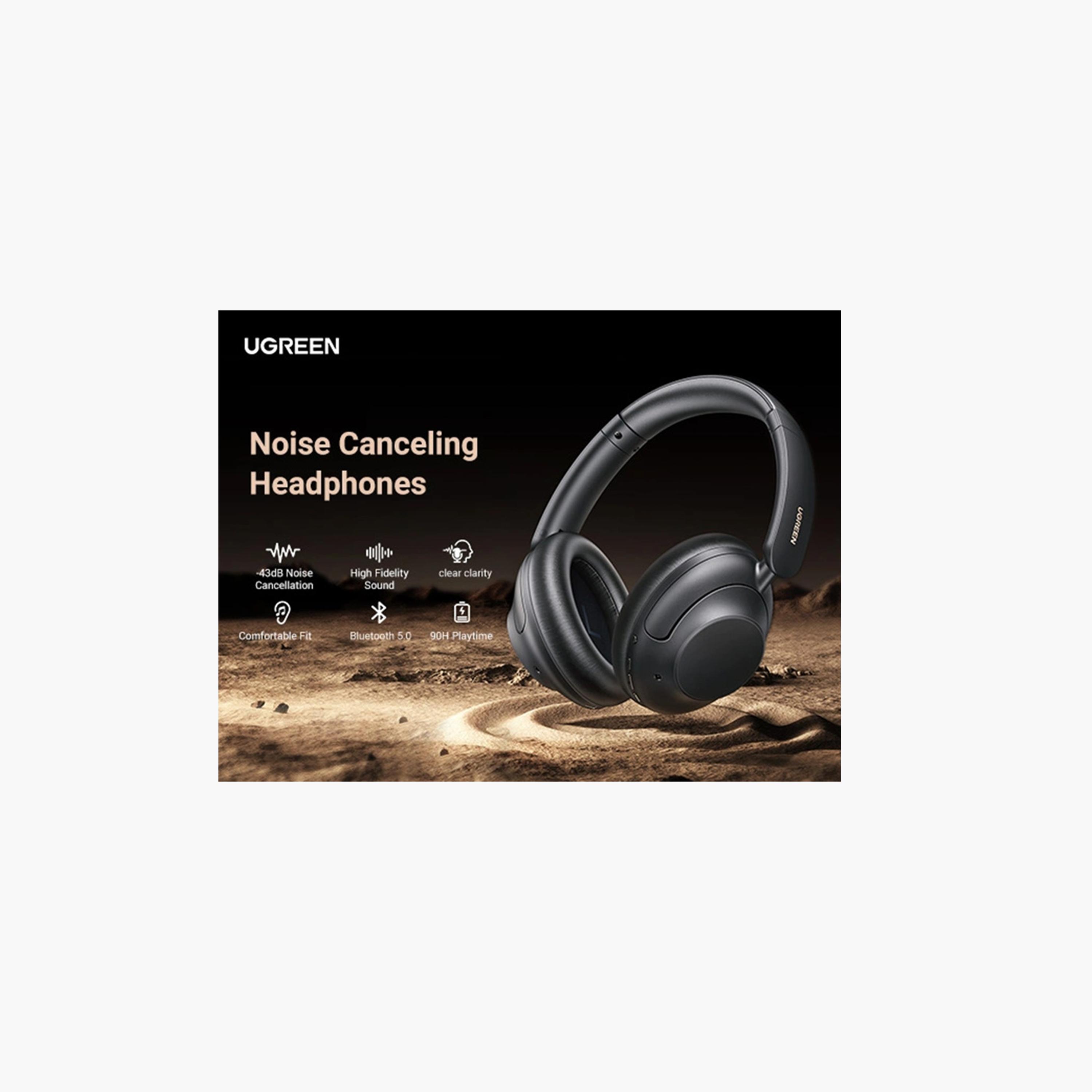 Ugreen Studio Max2 Wireless Headphone Bluetooth - Black-electronics-headphonesandearphones-image-5