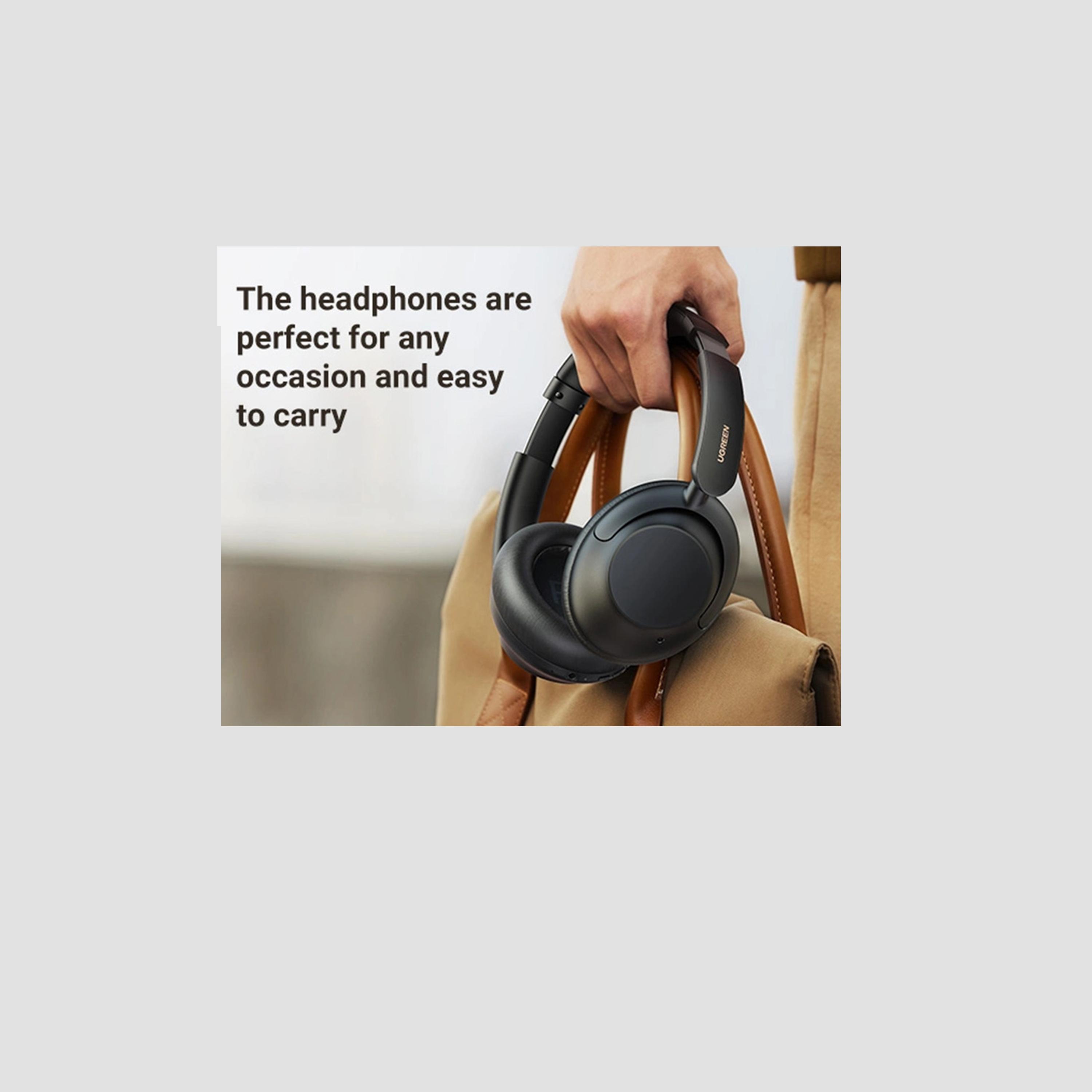 Ugreen Studio Max2 Wireless Headphone Bluetooth - White-electronics-headphonesandearphones-image-3