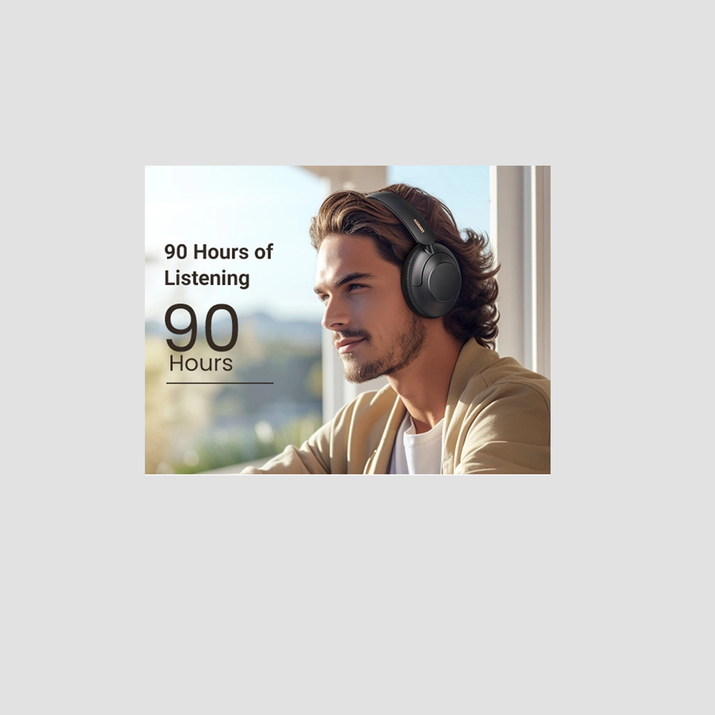 Ugreen Studio Max2 Wireless Headphone Bluetooth - White-electronics-headphonesandearphones-image-4