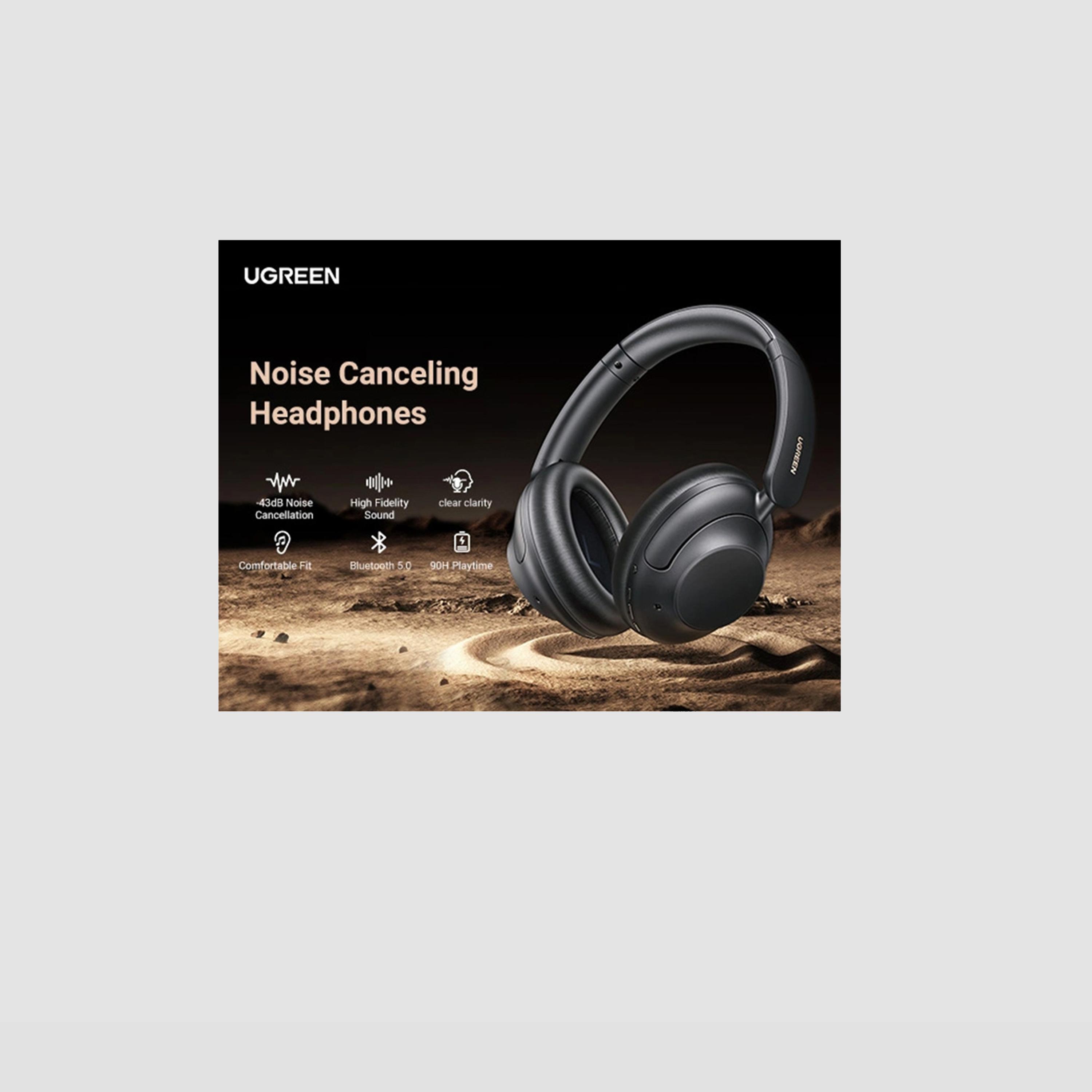 Ugreen Studio Max2 Wireless Headphone Bluetooth - White-electronics-headphonesandearphones-image-5