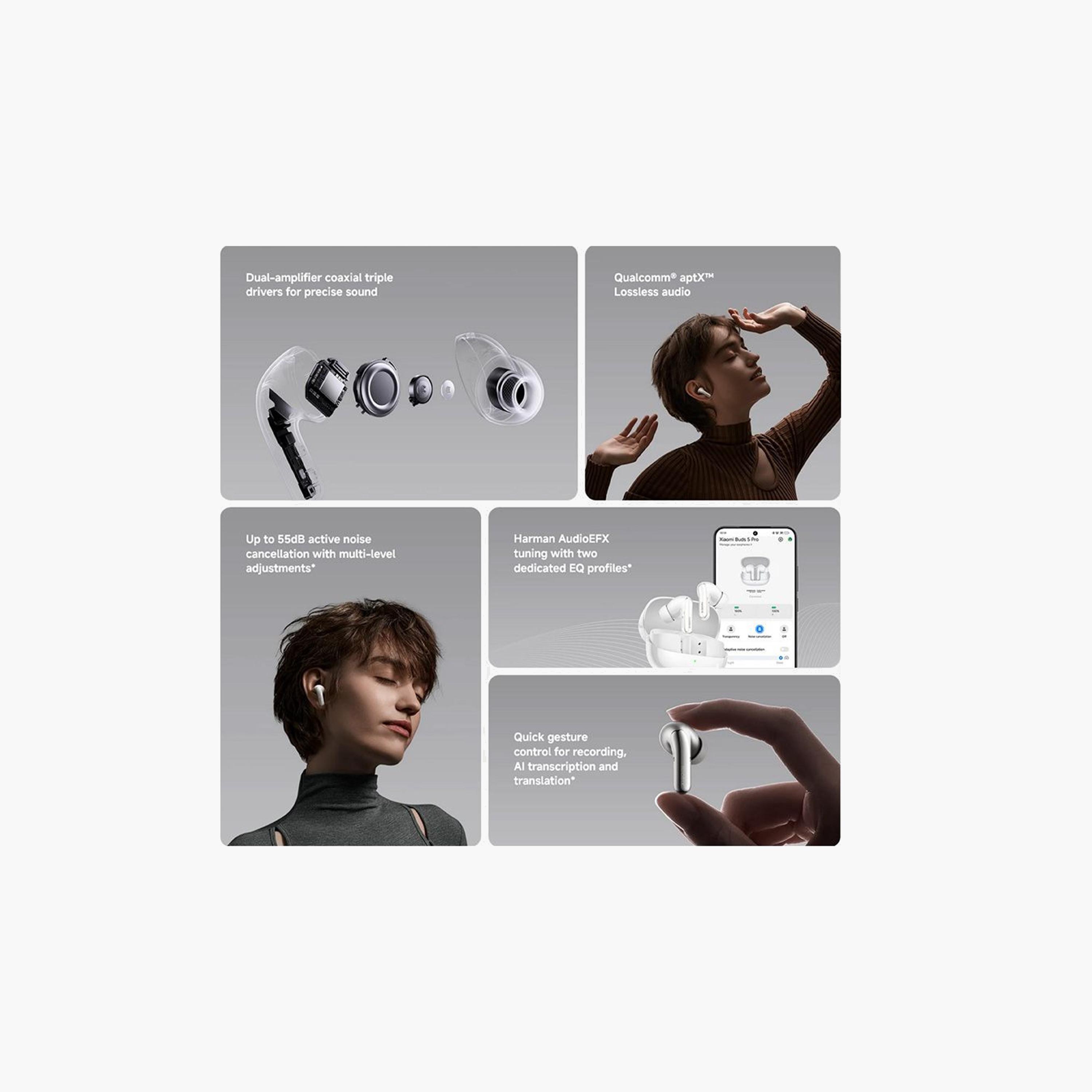 Xiaomi Buds 5 Pro BHR9640GL - Titanium-electronics-headphonesandearphones-image-6