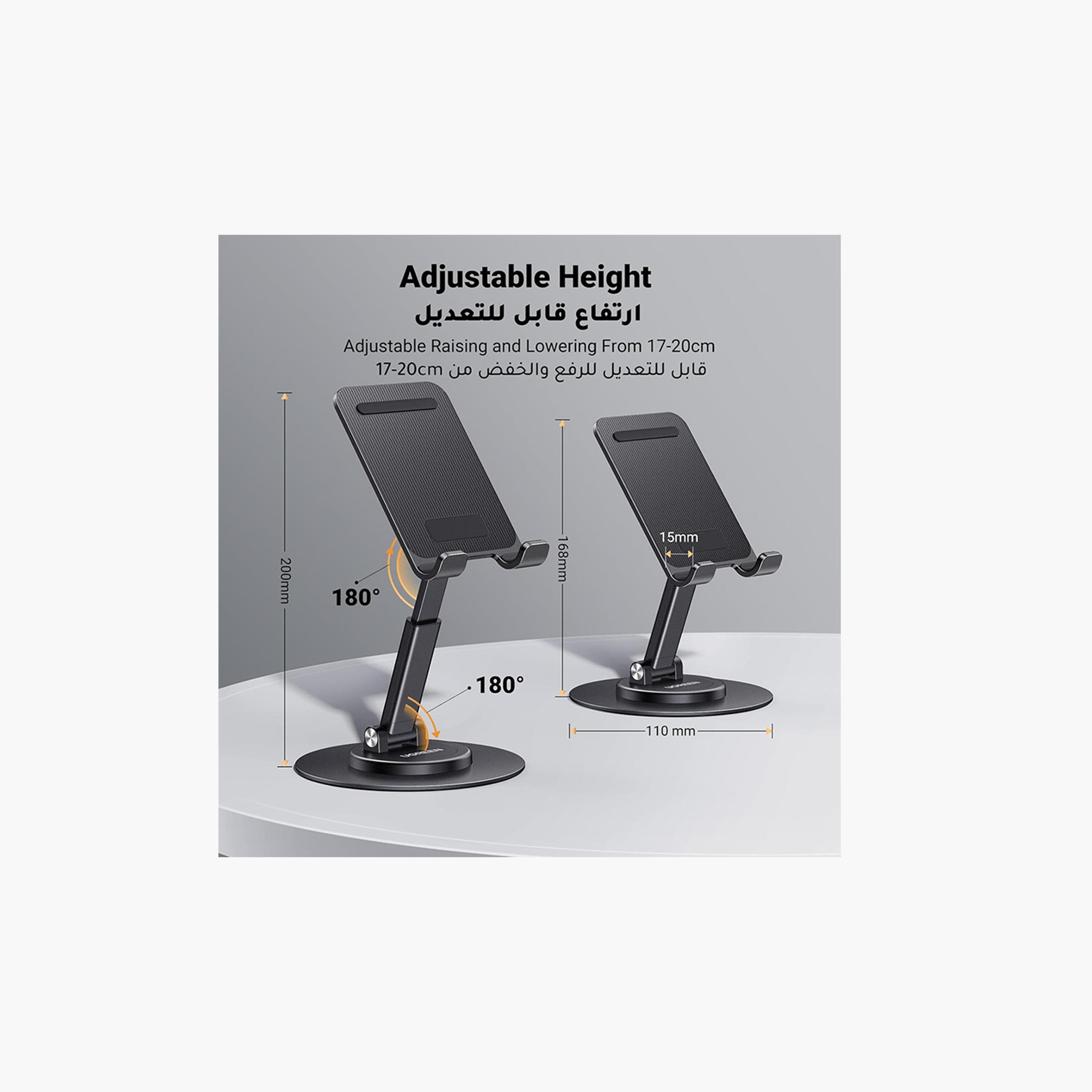 Ugreen Desktop Phone Stand 360degree Rotating - Gray-electronics-accessories-mobileaccesories-image-3