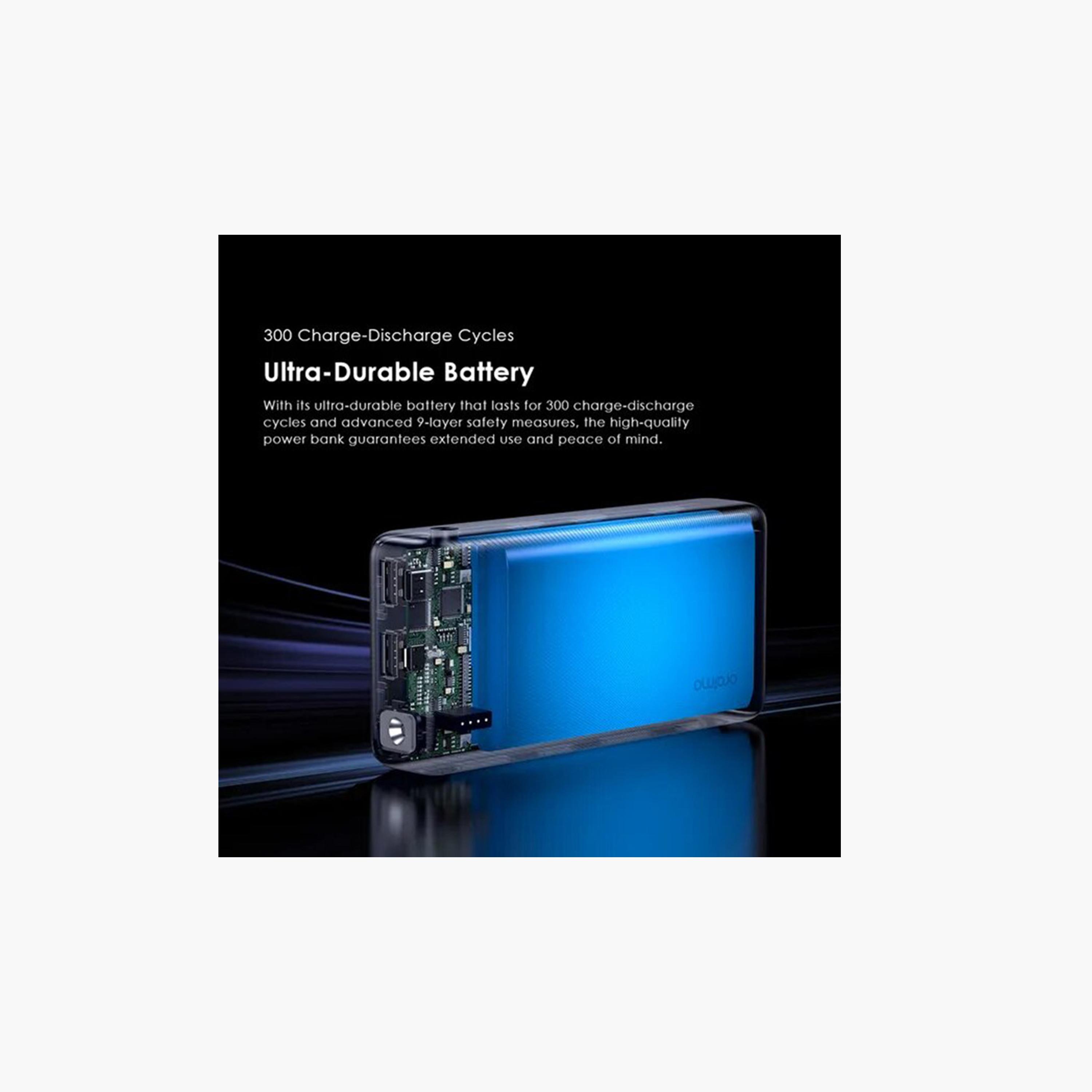 Oraimo Power Bank Traveler 15 USB-C and 2-USB Ports 20000mAh 15W - Black-electronics-accessories-mobileaccesories-image-5