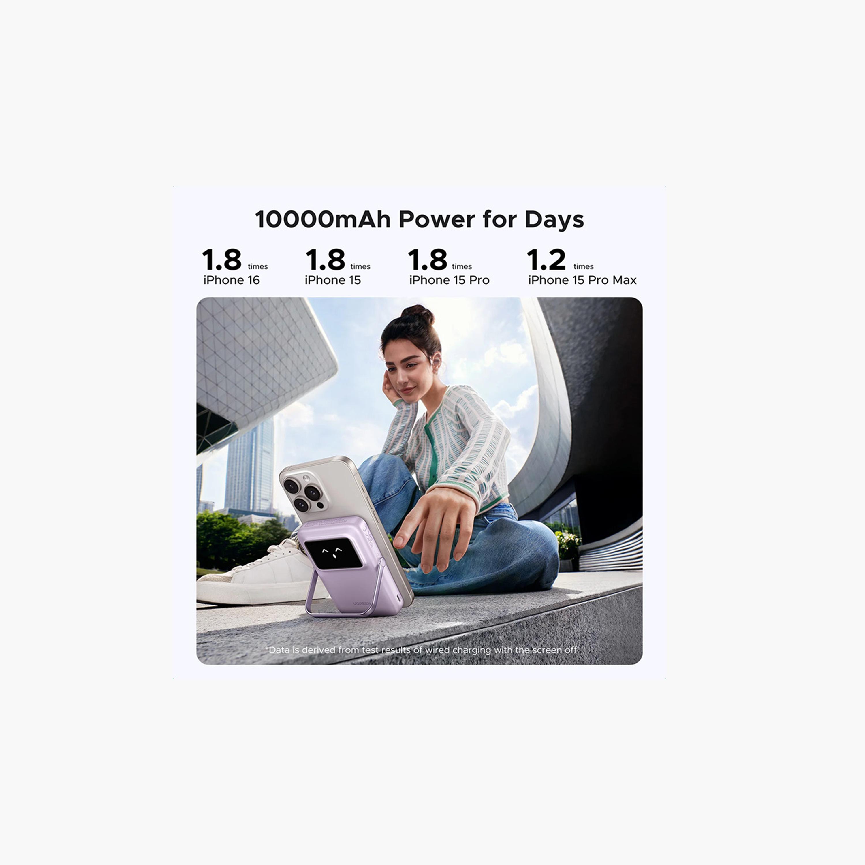 Ugreen Uno Magnetic Wireless Power Bank Magsafe 10000mAh 20W - Gray-electronics-accessories-mobileaccesories-image-5
