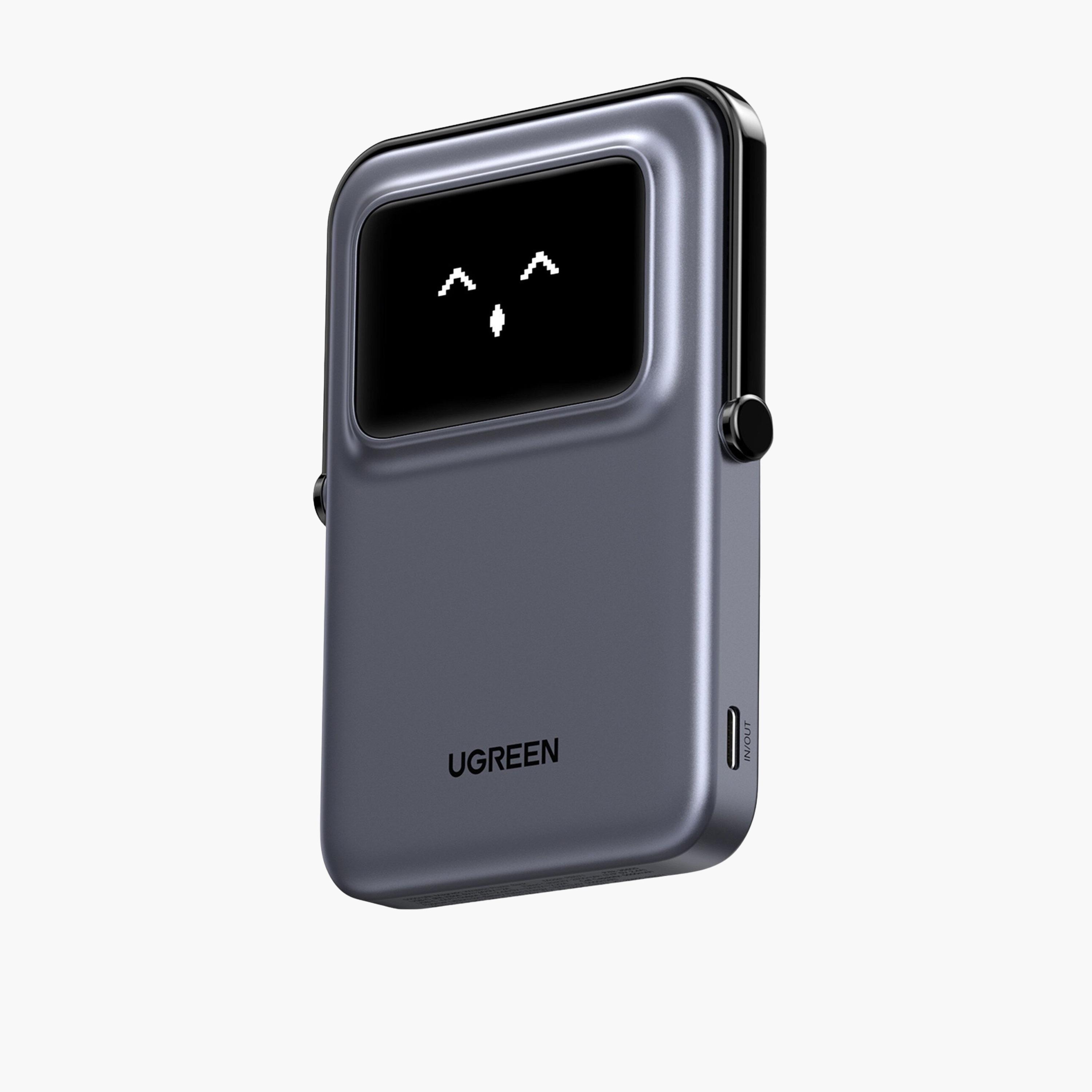 Ugreen Uno Magnetic Wireless Power Bank Magsafe 5000mAh 20W - Gray-electronics-accessories-mobileaccesories-image-1