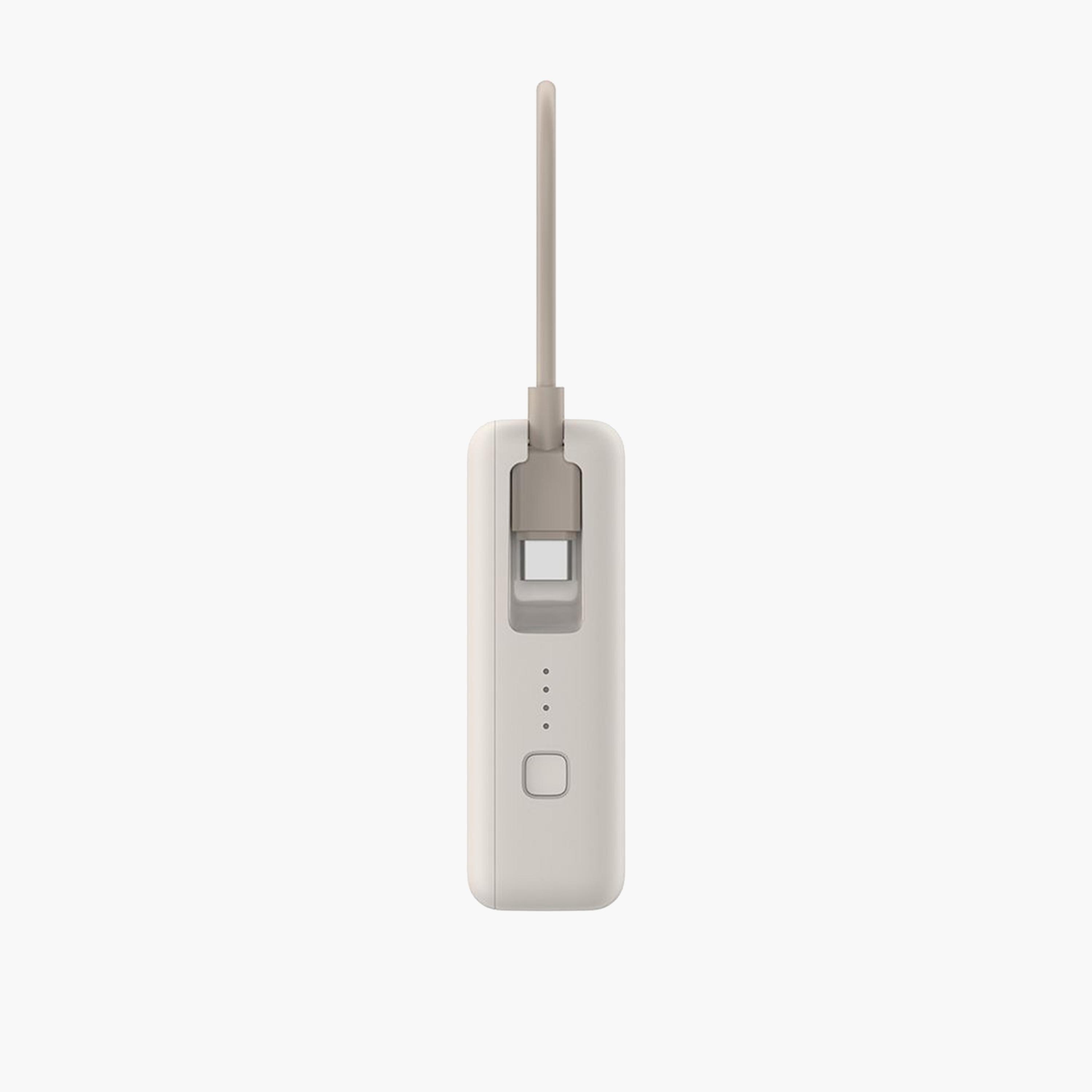 Xiaomi Power Bank USB and USB-C Port and USB-C Integrated Cable 10000mAh 33W BHR9333GL - Beige-electronics-accessories-mobileaccesories-image-5