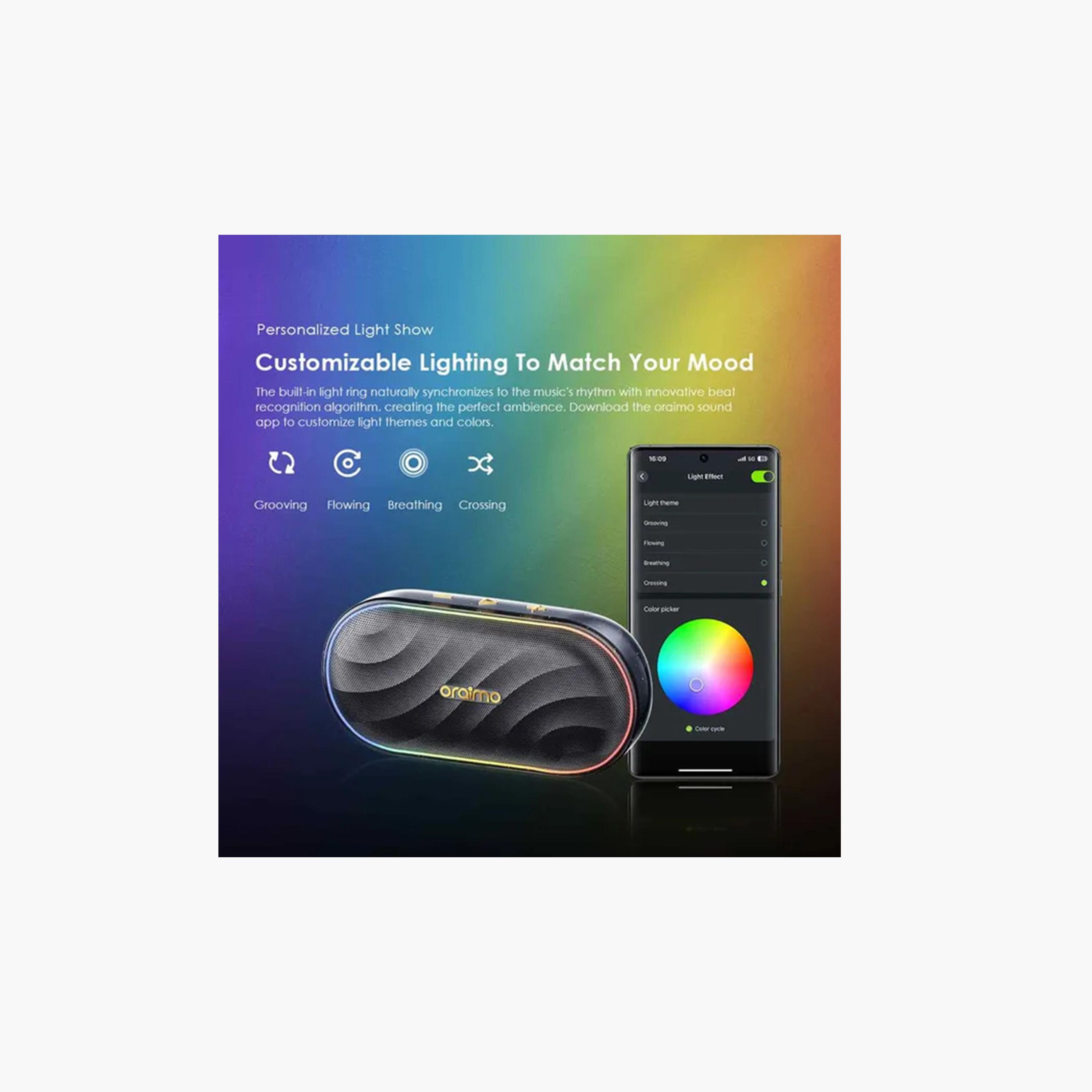 Oraimo Speaker SpaceBox FM Wireless 8W - Space Gray-electronics-speakers-image-4