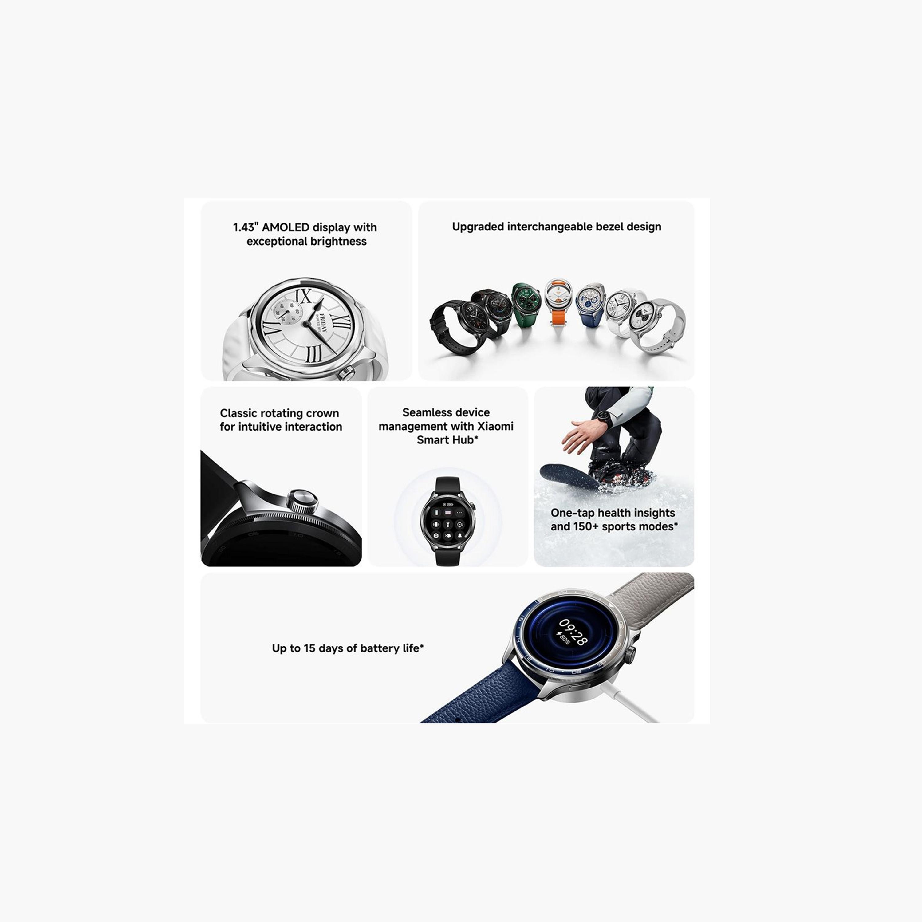 Xiaomi Watch S4 BHR9197GL - Silver-men-watchesandjewellery-watches-image-4