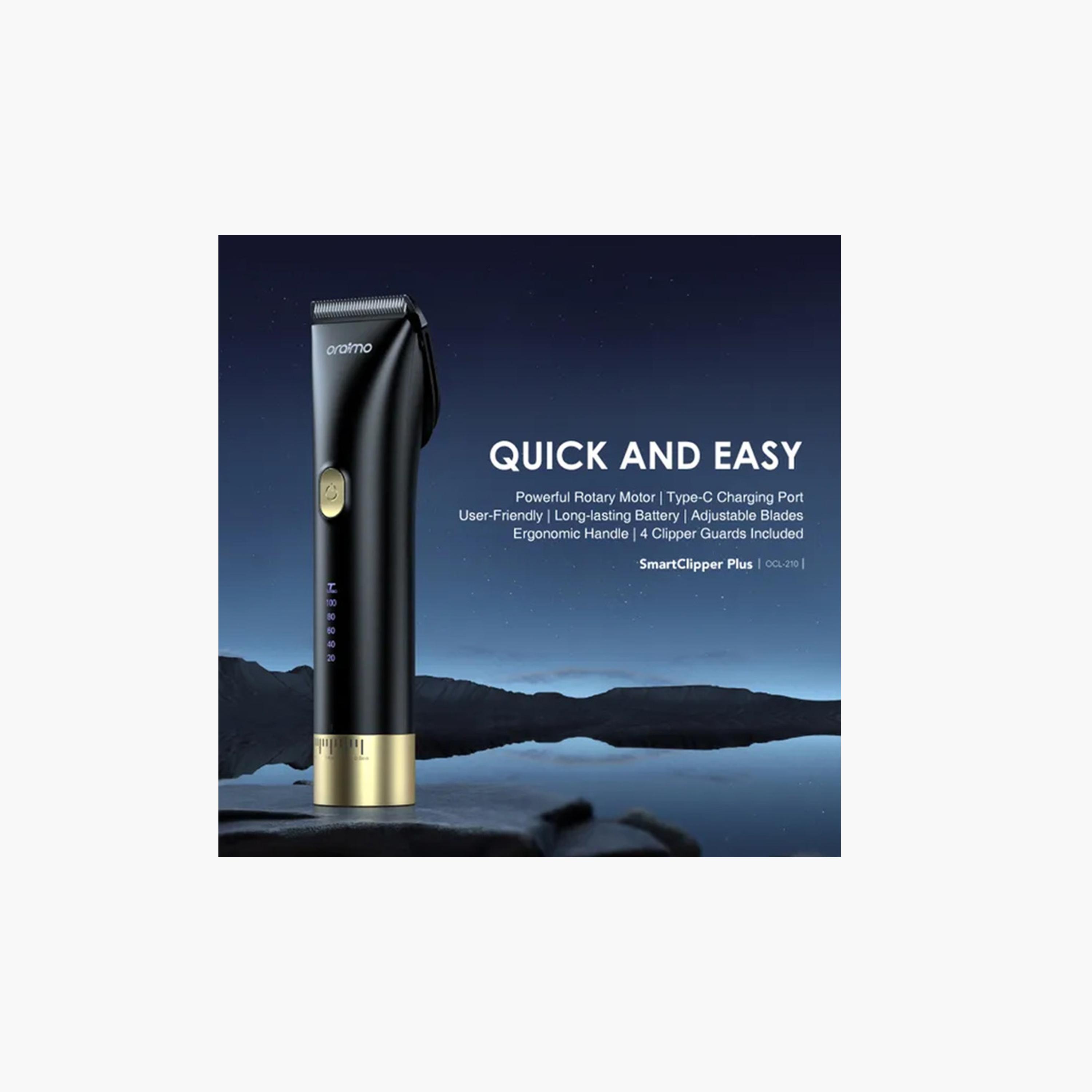 Oraimo Electric Razor SmartClipper Plus Cordless - Black-beautyandpersonalcare-appliances-hairremovaltools-shavers-image-3