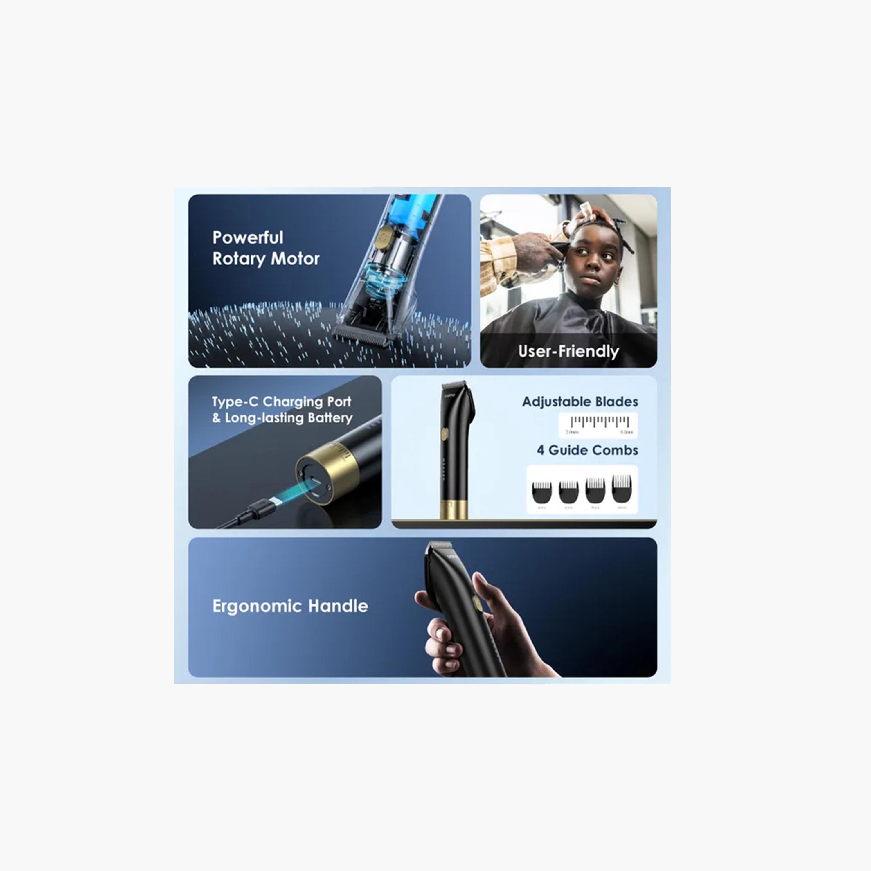 Oraimo Electric Razor SmartClipper Plus Cordless - Black-beautyandpersonalcare-appliances-hairremovaltools-shavers-image-4