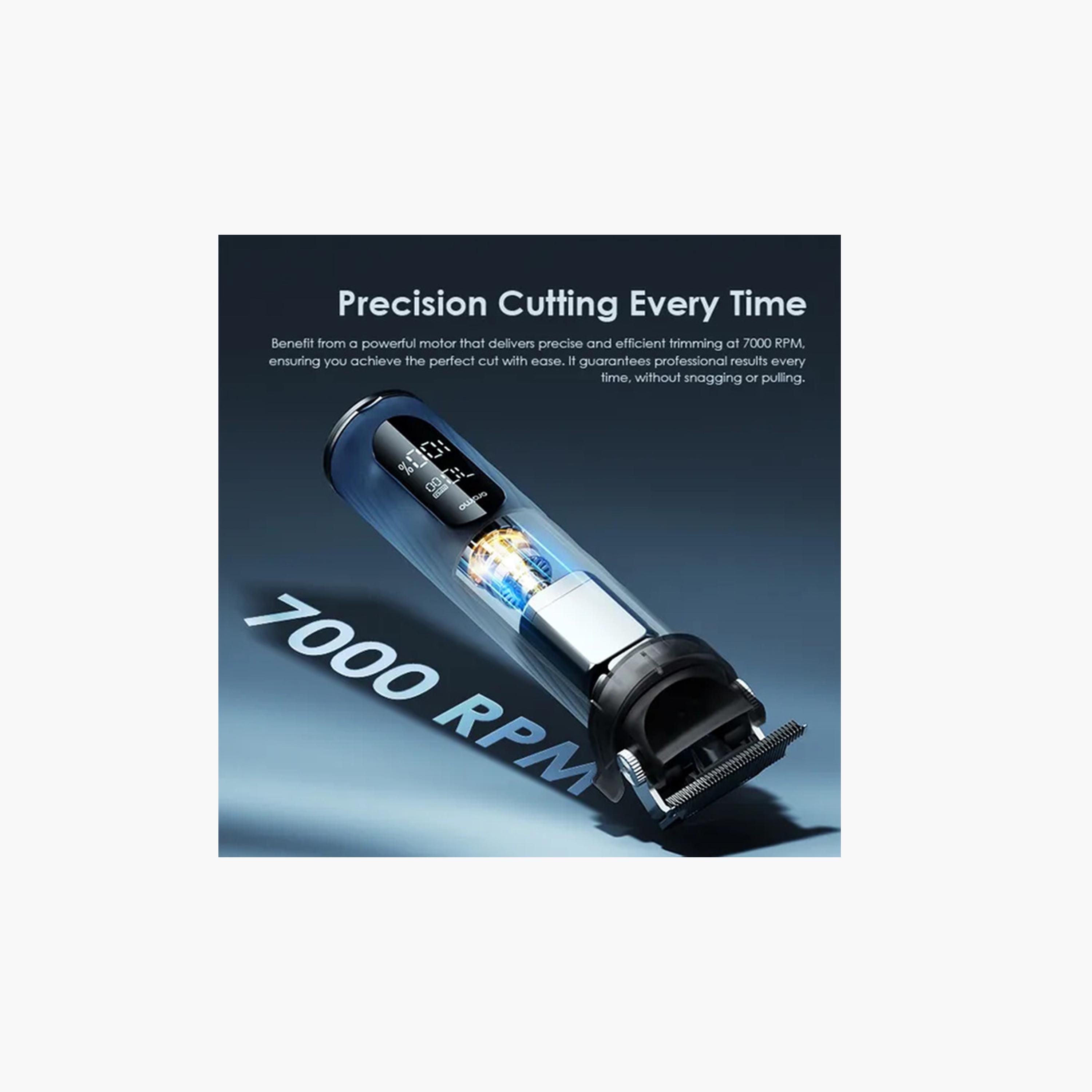 Oraimo Electric Razor SmartTrimmer 2 Pro 7000RPM Powerful Trimmer - Deep Blue-beautyandpersonalcare-appliances-hairremovaltools-shavers-image-5