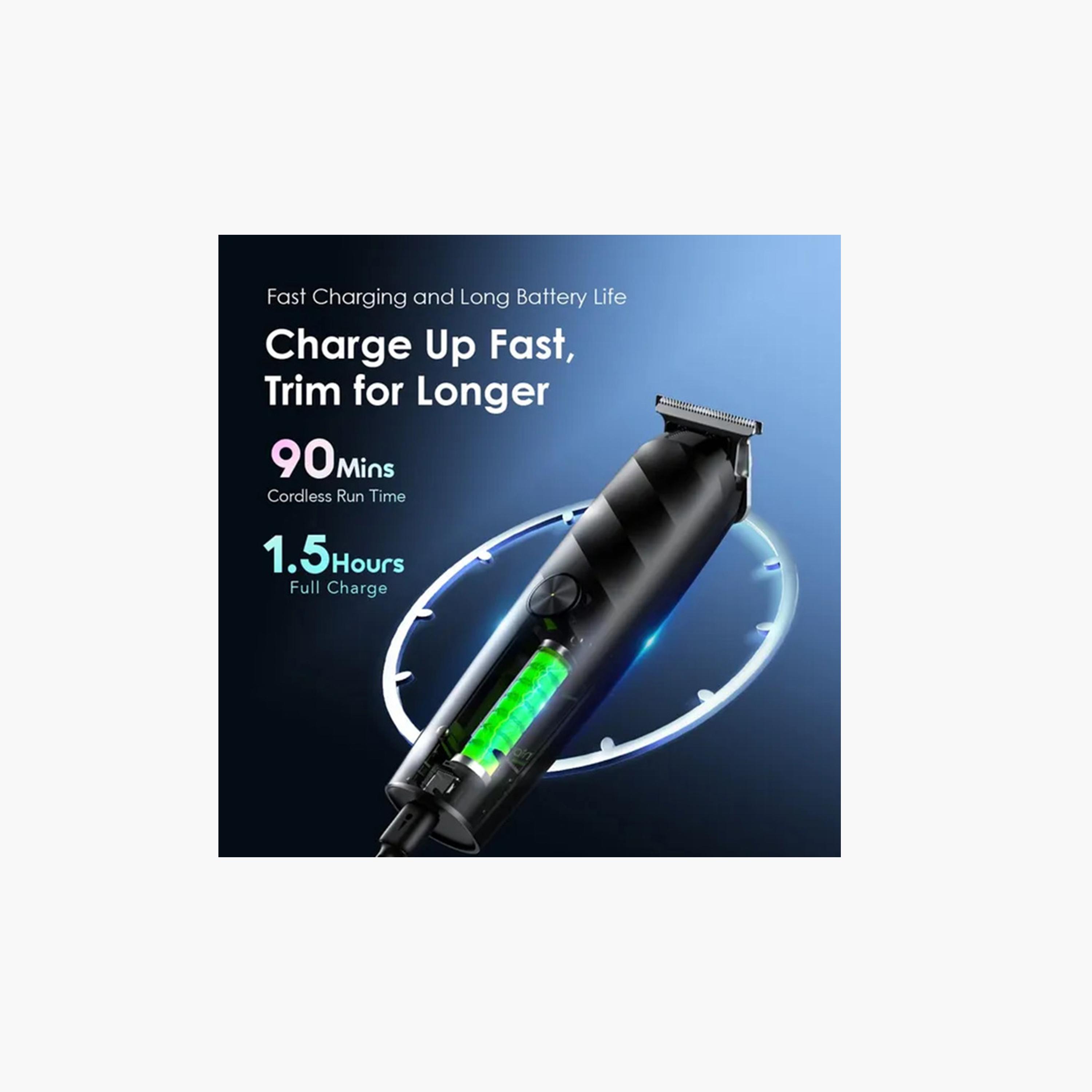 Oraimo Electric Razor SmartTrimmer Home Cordless Powerful - Black-beautyandpersonalcare-appliances-hairremovaltools-shavers-image-6