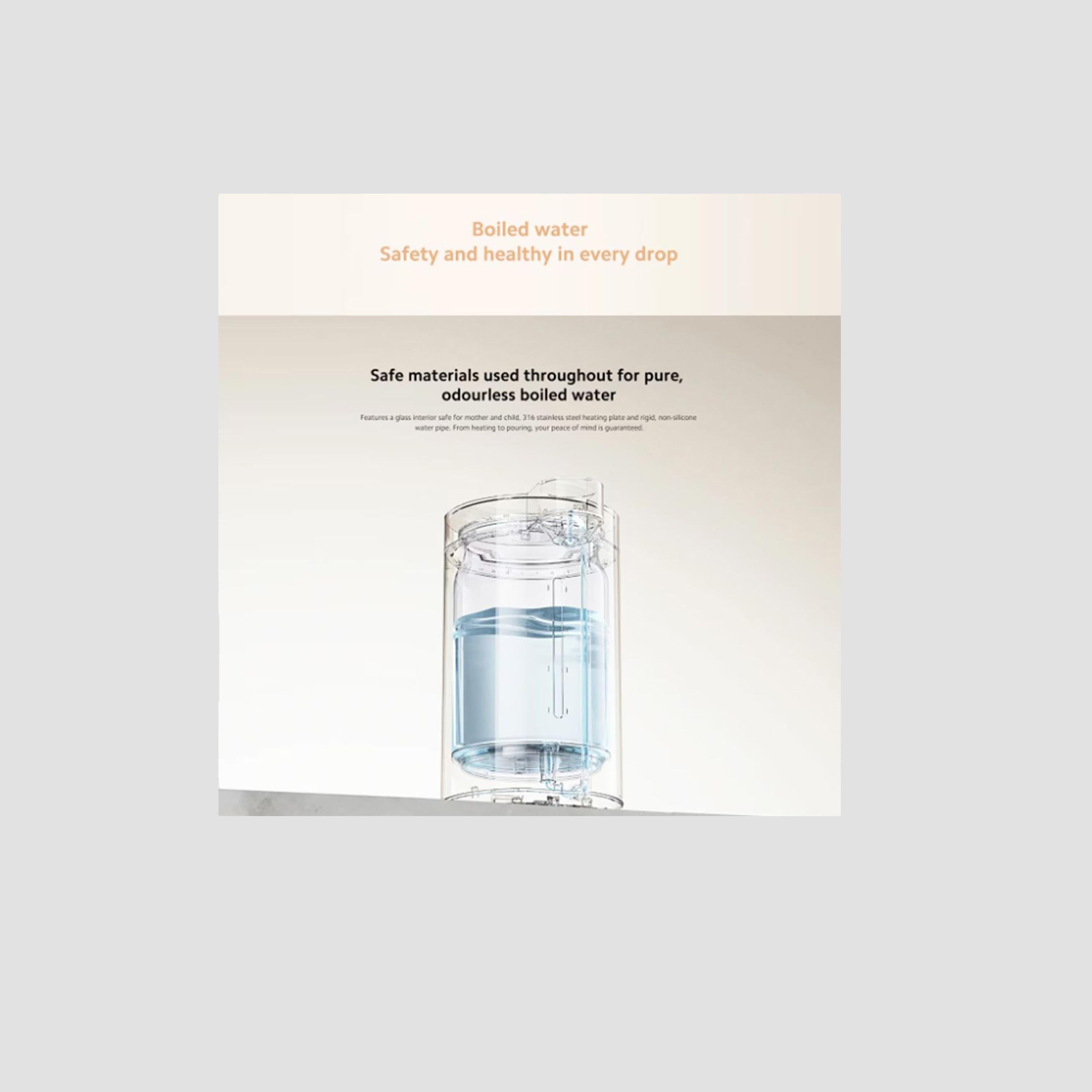 Xiaomi Smart Electric Hot Water Dispenser 5L 1600W BHR9012GB - White-household-appliances-kitchenappliances-otherkitchenappliances-image-4