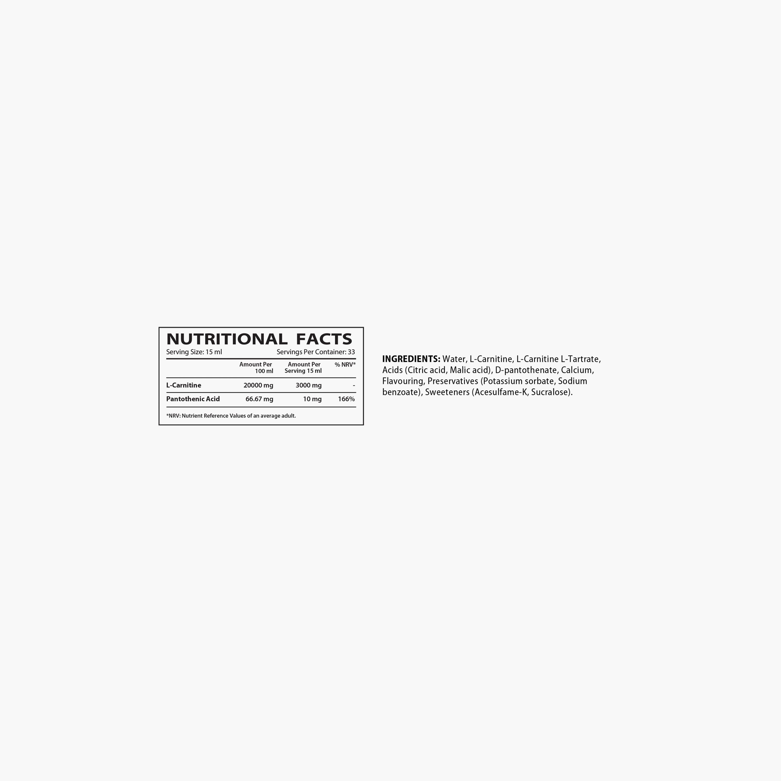 Muscle Rulz L-Carnitine Liquid 3000mg - Mango Pineapple-sports-nutrition-weightmanagement-image-2