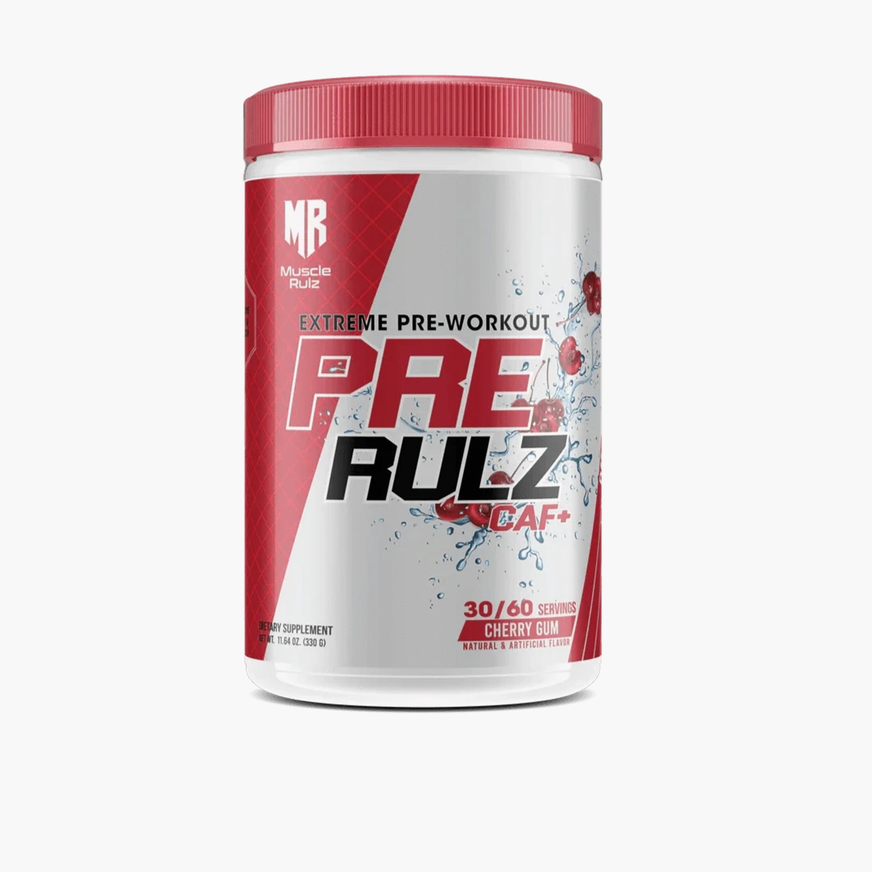 ماسل رولز- مكمّل غذائي بري رولز قبل التمرين، 30/60 حصة بنكهة علكة الكرز-sports-nutrition-prepostworkout-image-1