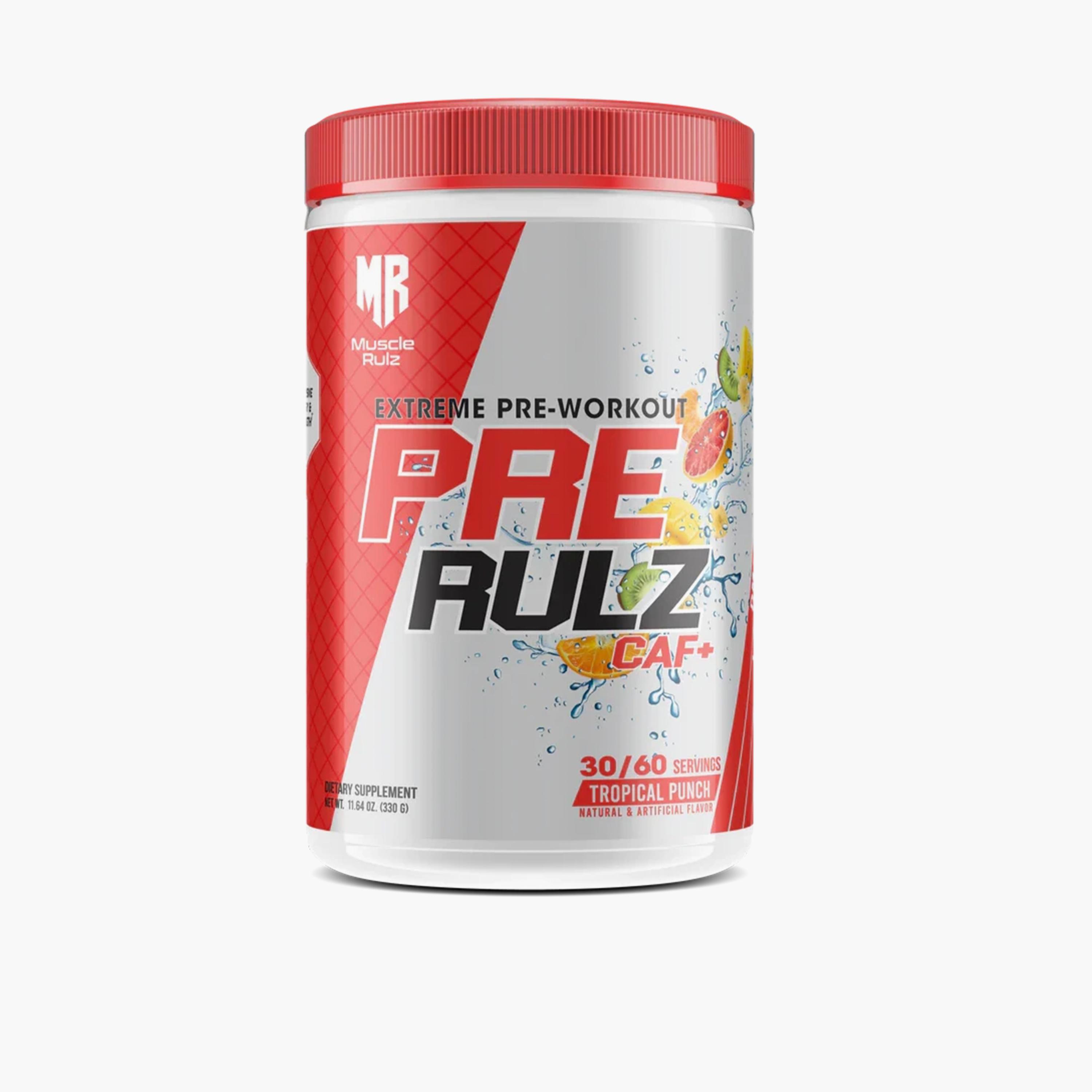 Muscle Rulz Pre Rulz Pre-Workout 30 Servings Tropical Fruit Punch-sports-nutrition-prepostworkout-image-1