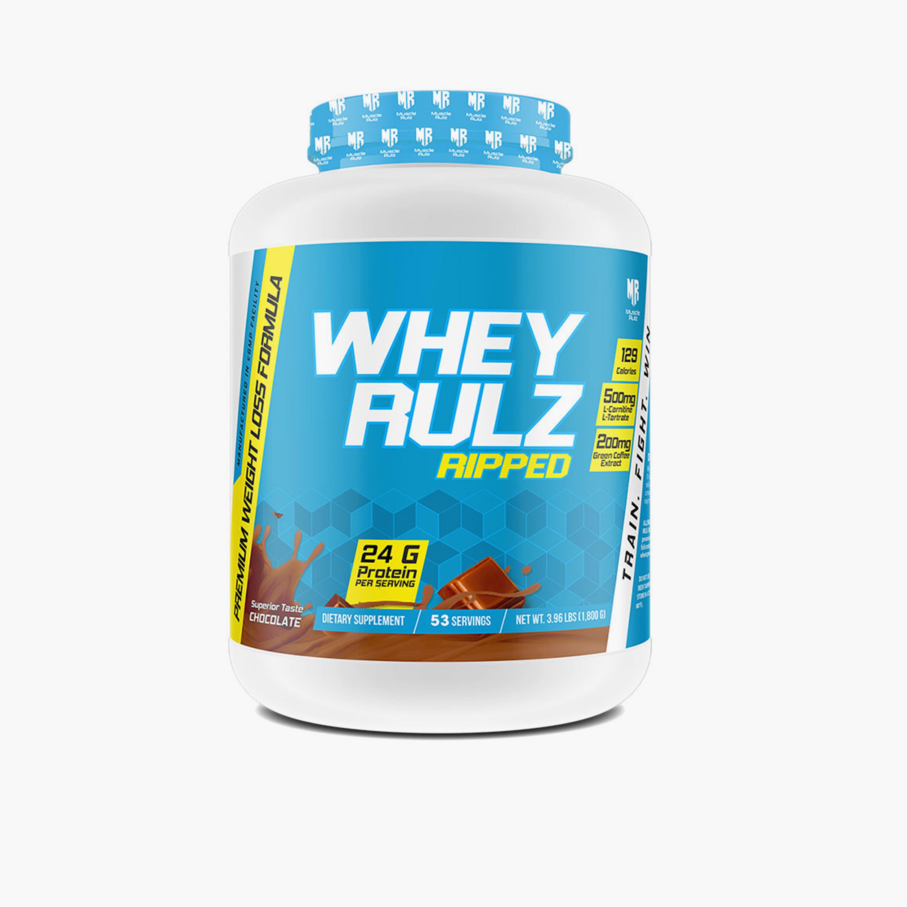 Muscle Rulz Whey Rulz Ripped Chocolate - 3.96 lbs-sports-nutrition-proteins-image-1