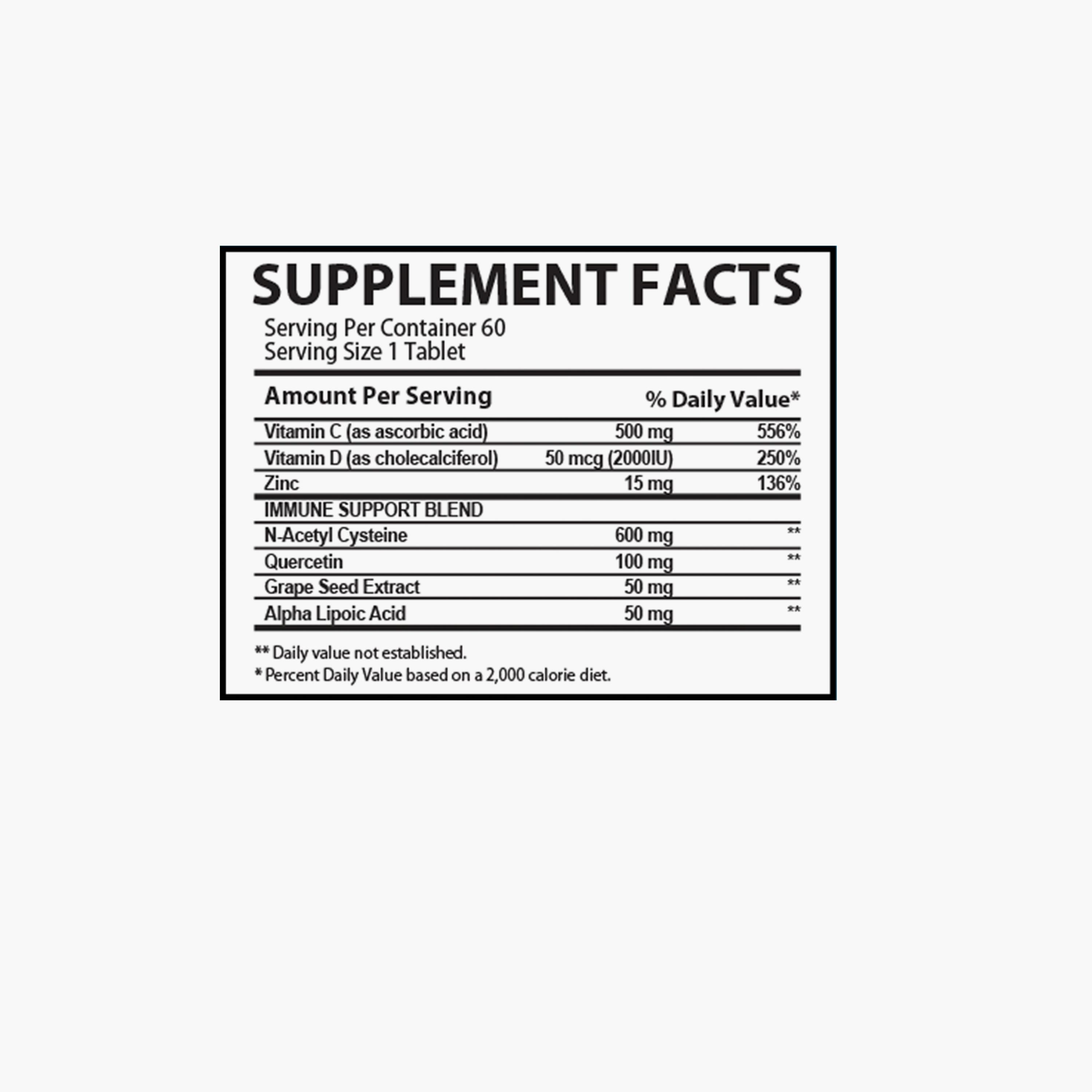 ماسل رولز- مكمّل غذائي مزيج المناعة 60 قرصًا تركيبة معززة للمناعة-sports-nutrition-vitaminshealthsupplements-image-2