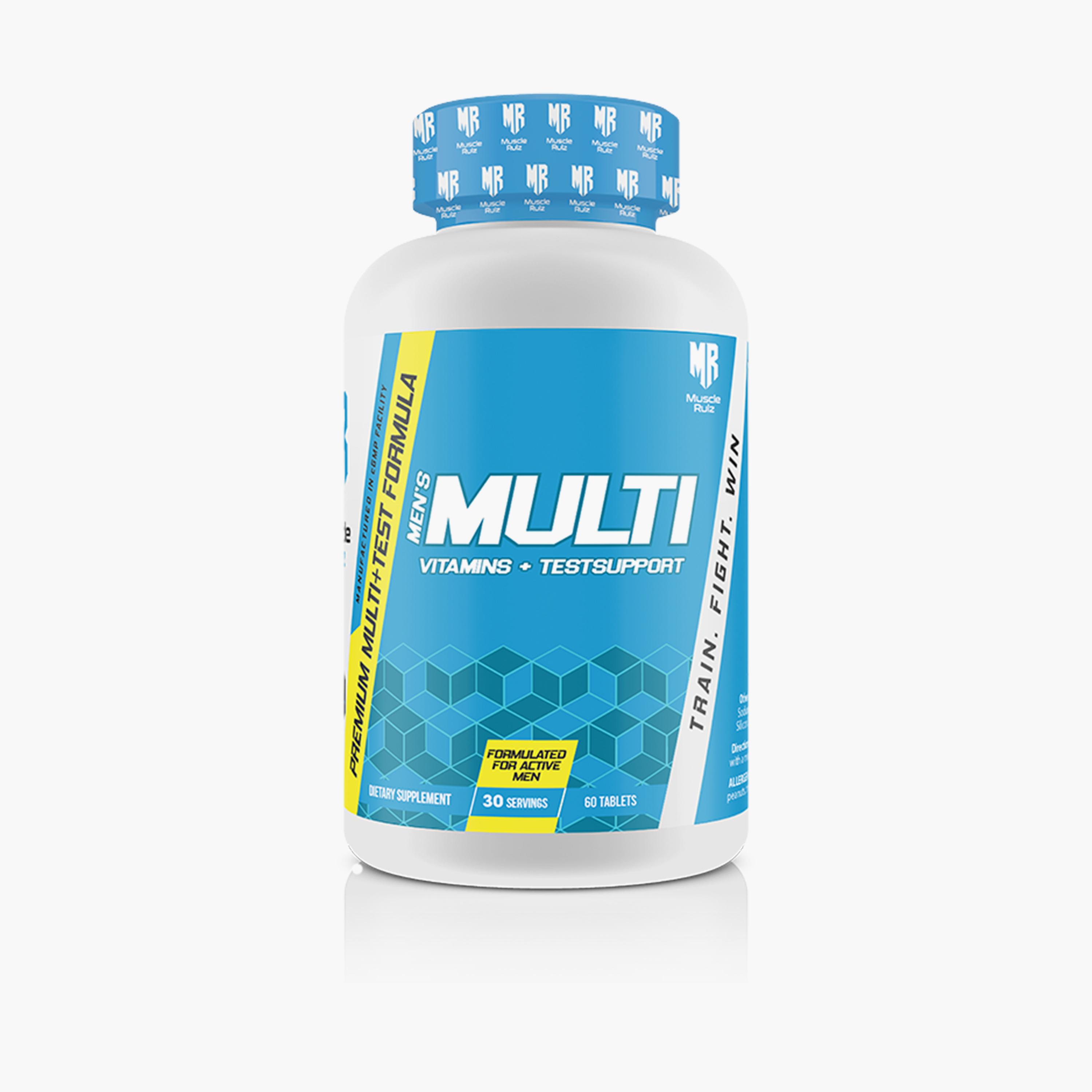 Muscle Rulz Multivitamin+Test 60 Tablets-sports-nutrition-vitaminshealthsupplements-image-1