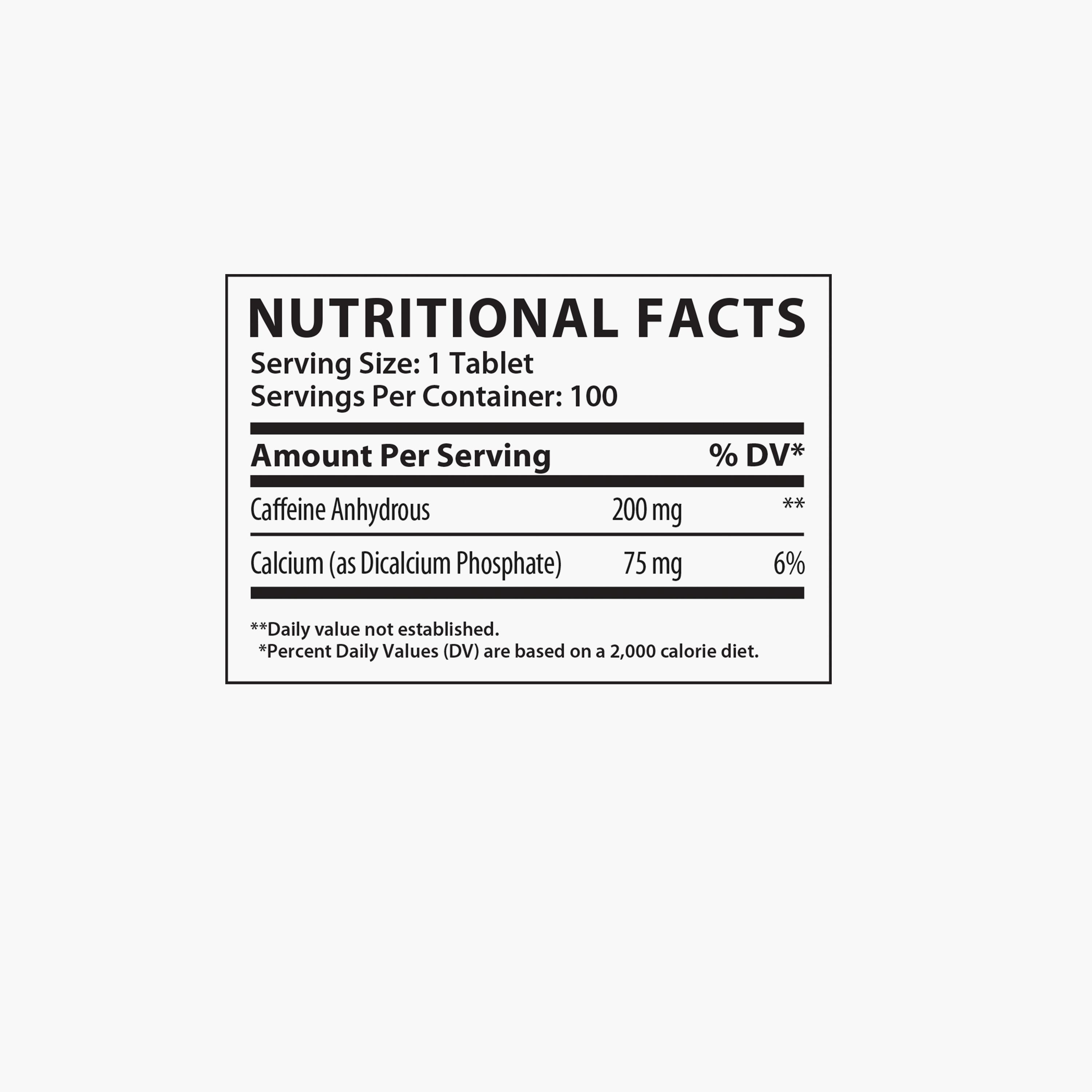 ماسل رولز- مكمّل غذائي الكافيين 200 ملغ 100 قرص-sports-nutrition-vitaminshealthsupplements-image-2