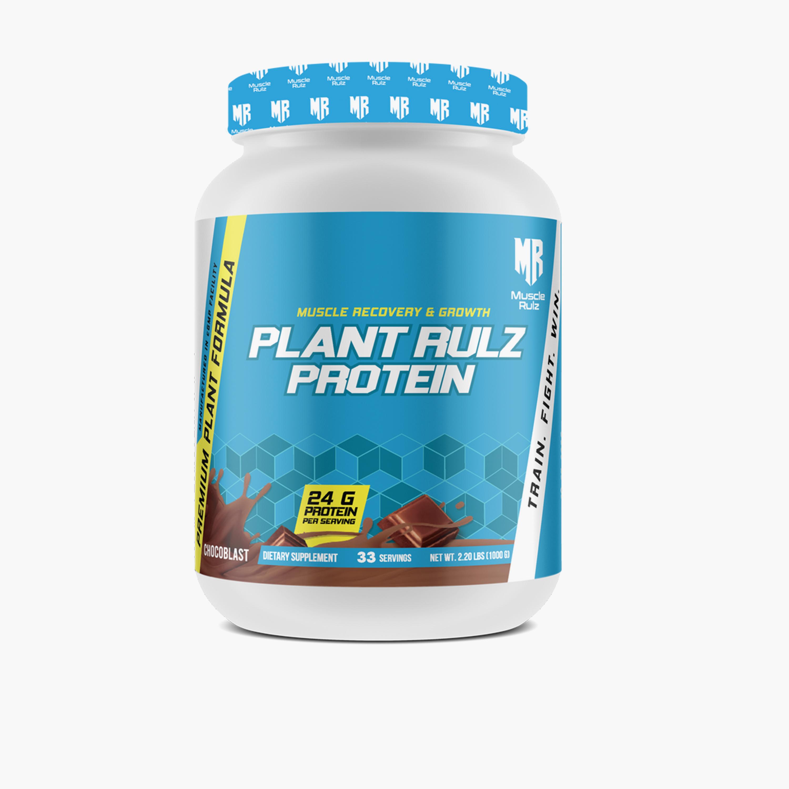 ماسل رولز- مكمّل غذائي بروتين بلانت رولز 2.2 رطل / 1 كجم تشوكوبلاست-sports-nutrition-proteins-image-1