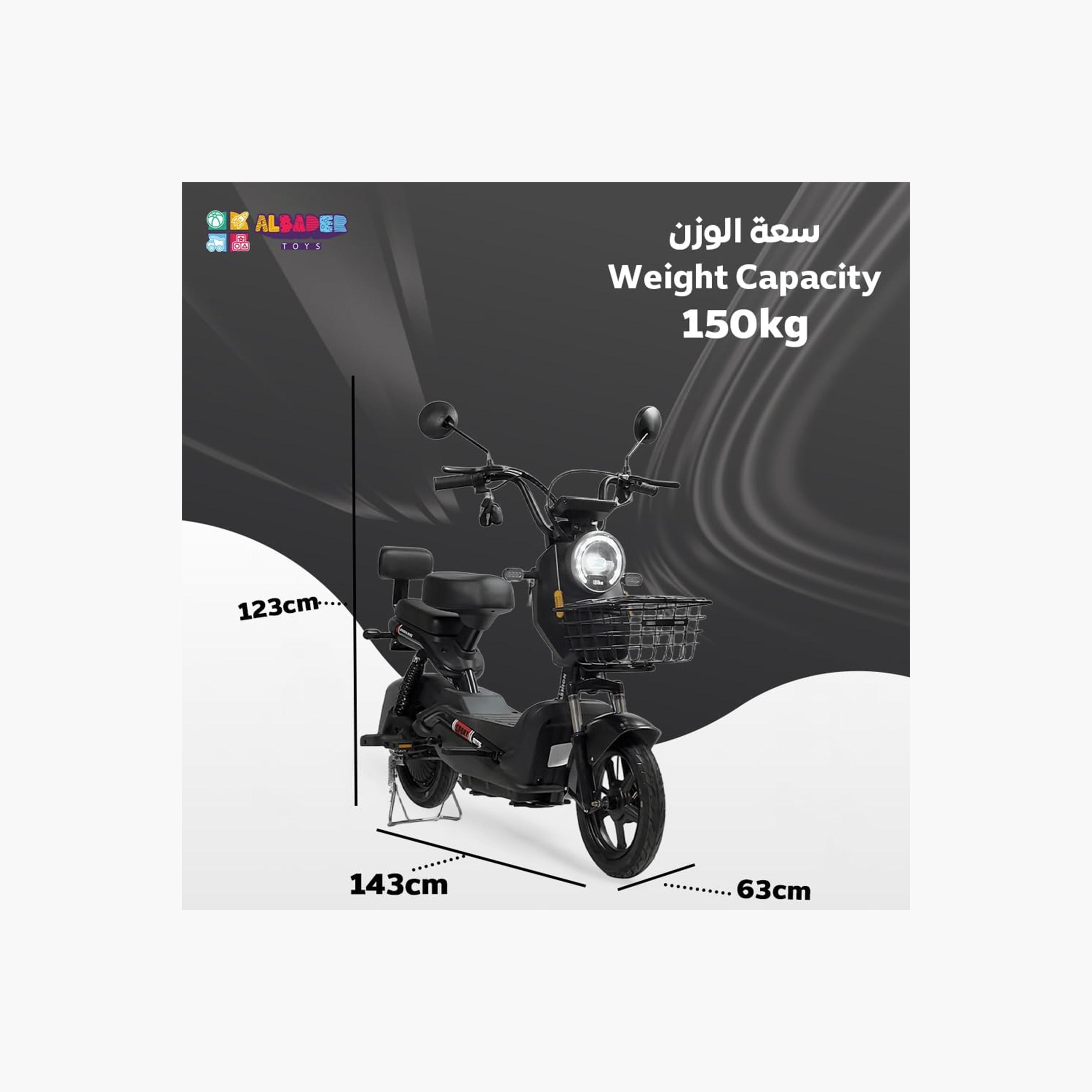 ALBADER V7+ Electric Scooter For Older Kids with 2 Seats & Manual Pedals, 3 Modes Speeds | B0DS6CDZHP1-sports-gear-scooters-image-3