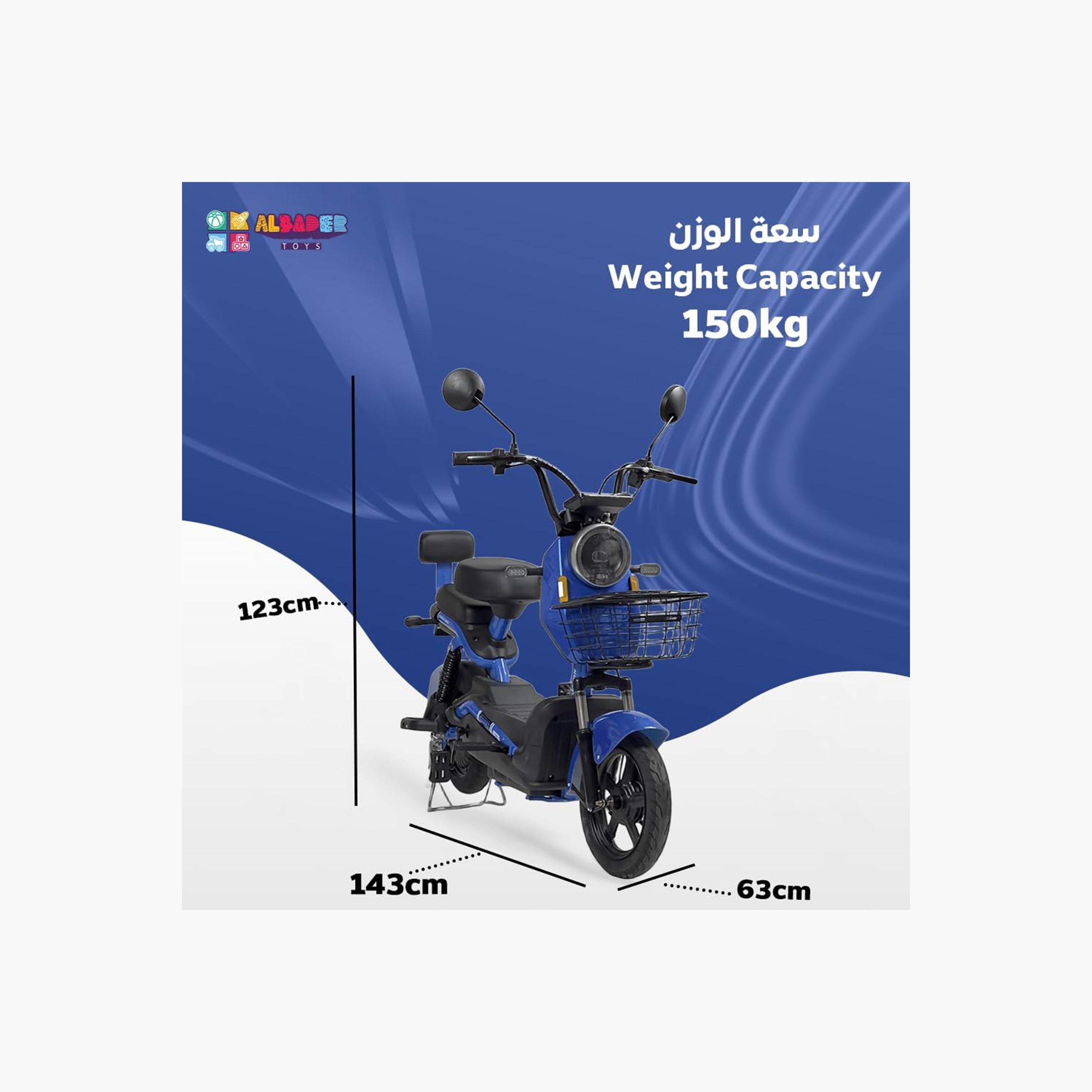 ALBADER V7+ Electric Scooter For Older Kids with 2 Seats & Manual Pedals, 3 Modes Speeds | B0DS6DPNQ11-sports-gear-scooters-image-3