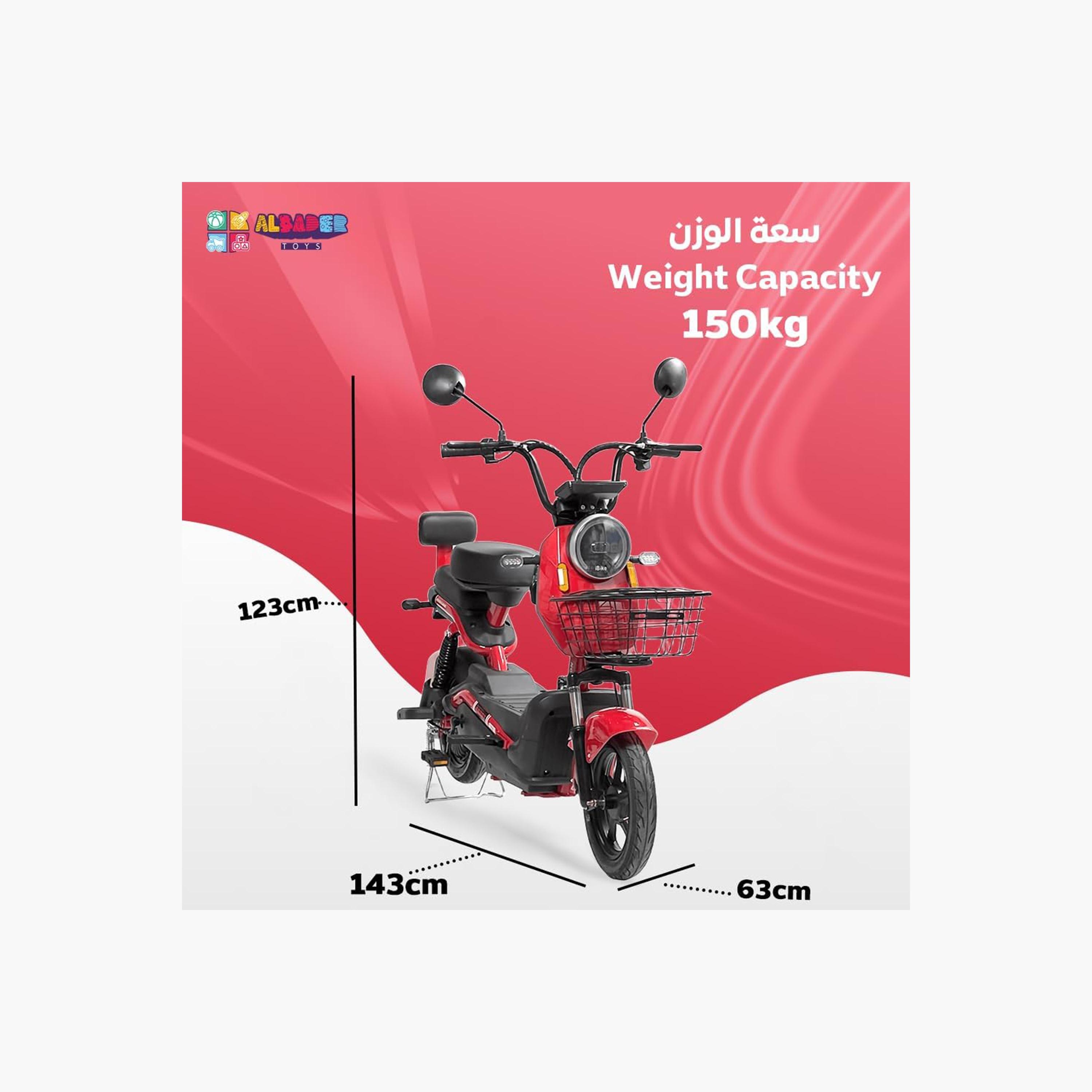 ALBADER V7+ Electric Scooter For Older Kids with 2 Seats & Manual Pedals, 3 Modes Speeds | B0DS6DMQJC1-sports-gear-scooters-image-3