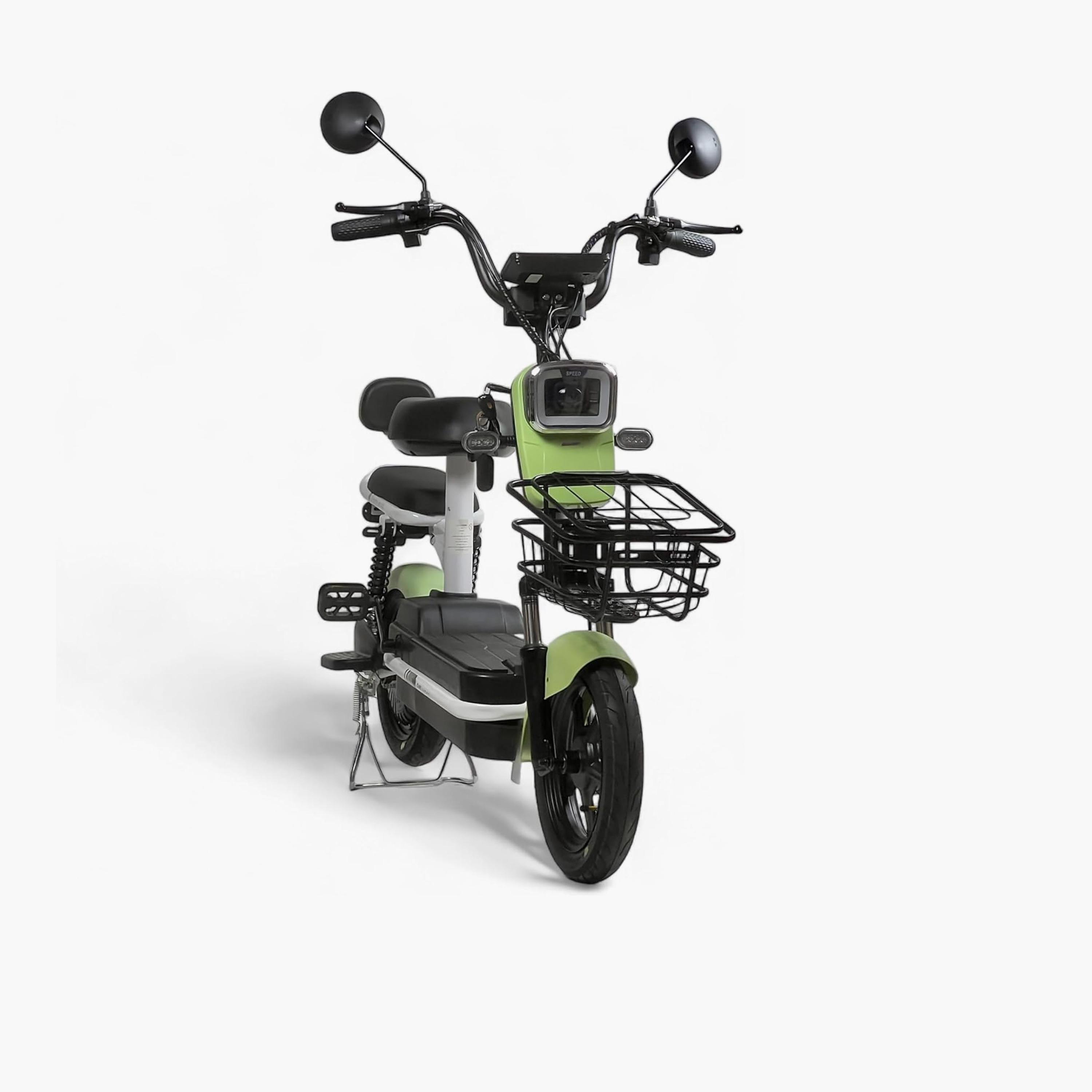 ALBADER V6+ Electric Scooter For Older Kids, Double Seats With Manual Pedals, Max Speed 30-40 KM/H Range 35-KM 48V | B0DS6JMCSK1-sports-gear-scooters-image-1