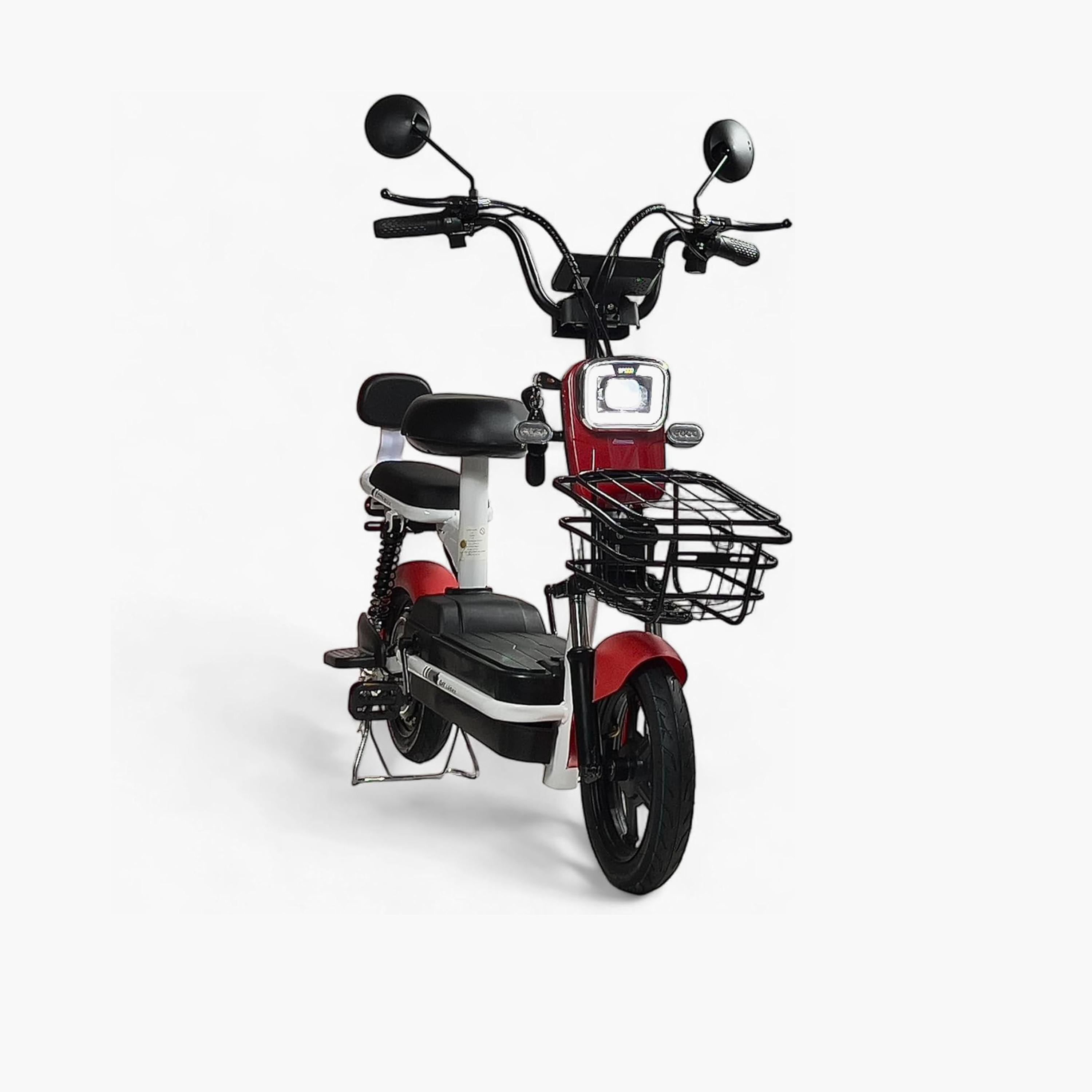 ALBADER V6+ Electric Scooter For Older Kids, Double Seats With Manual Pedals, Max Speed 30-40 KM/H Range 35-KM 48V | B0DS6JDNLP1-sports-gear-scooters-image-1