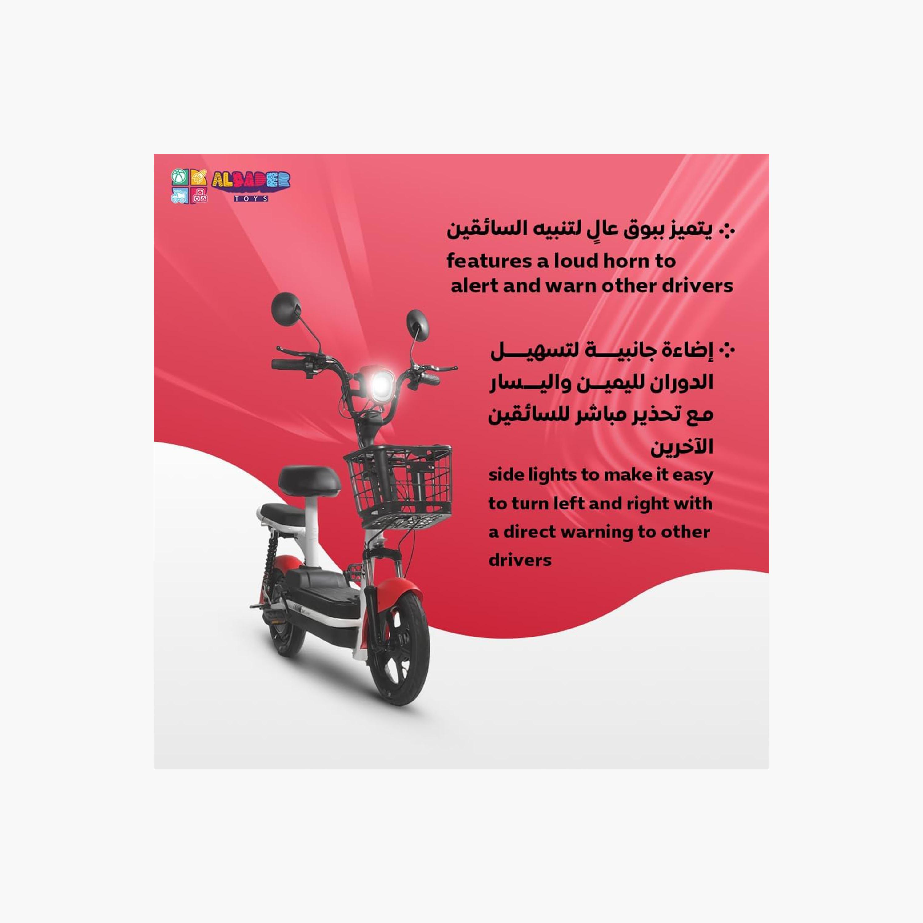ALBADER V5+ Electric Kick Scooter For Older Kids, Double Seats With Manual Pedals, Max Speed 30-40 KM/H Range 35-KM 48V | B0DS6H9N6X1-sports-gear-scooters-image-2