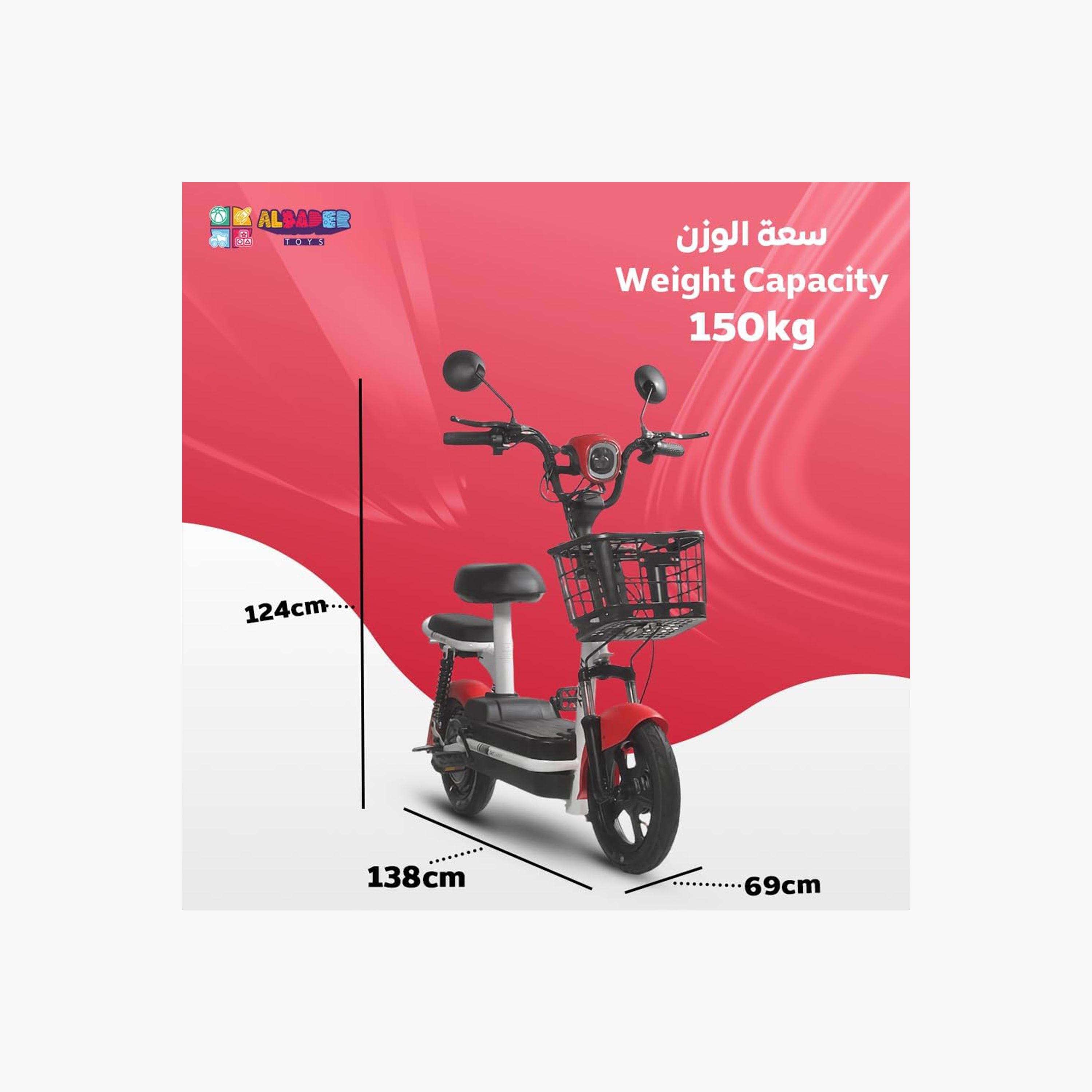 ALBADER V5+ Electric Kick Scooter For Older Kids, Double Seats With Manual Pedals, Max Speed 30-40 KM/H Range 35-KM 48V | B0DS6H9N6X1-sports-gear-scooters-image-3