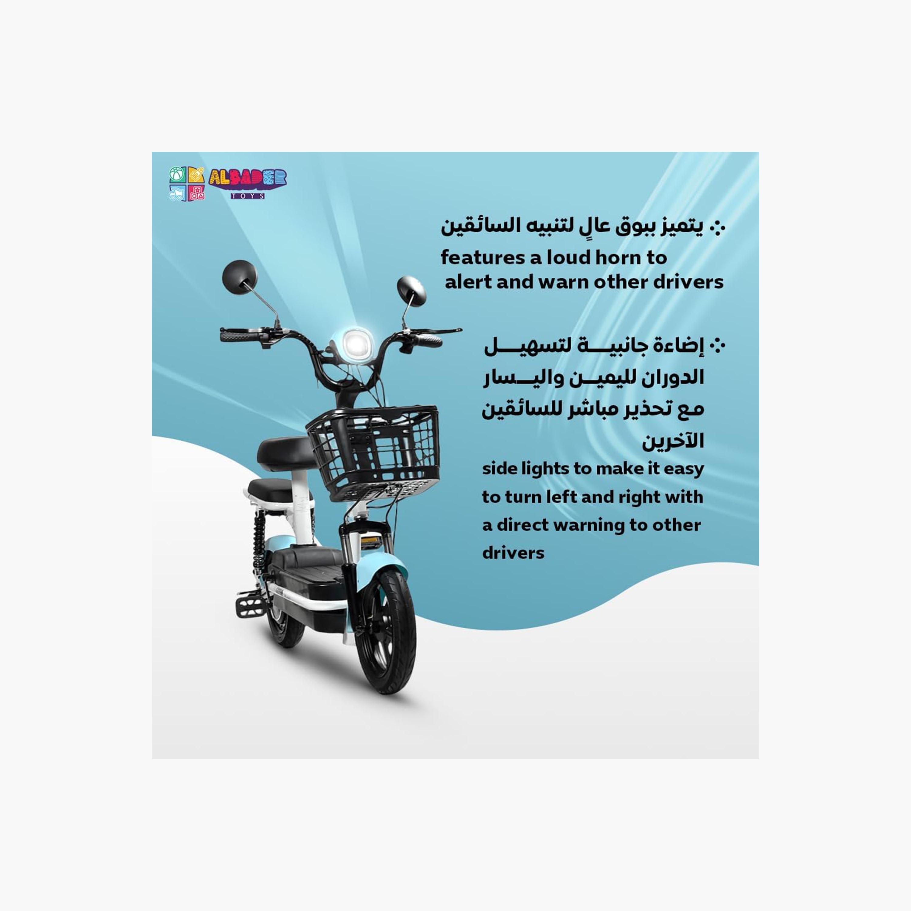 ALBADER V5+ Electric Kick Scooter For Older Kids, Double Seats With Manual Pedals, Max Speed 30-40 KM/H Range 35-KM 48V | B0DS6GH6ZH1-sports-gear-scooters-image-2