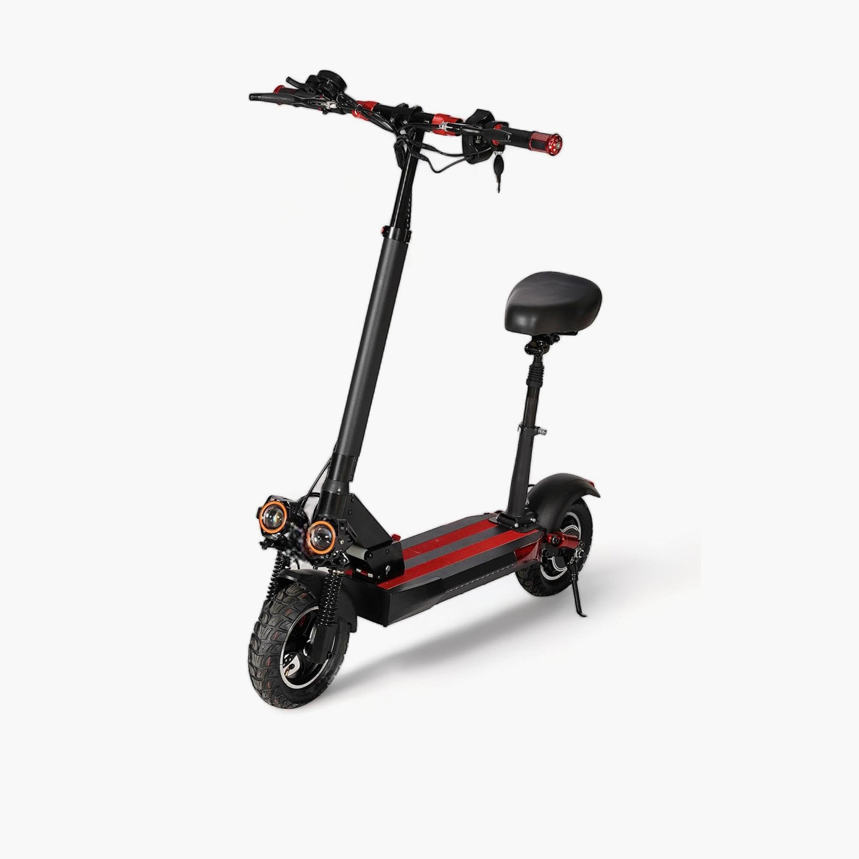 ALBADER V28 Electric Kick Scooter For Older Kids with Max Speed 57 KM/H, Range 30 KM 48V 12Ah Battery 500W | B0DNWXV3YN1-sports-gear-scooters-image-1