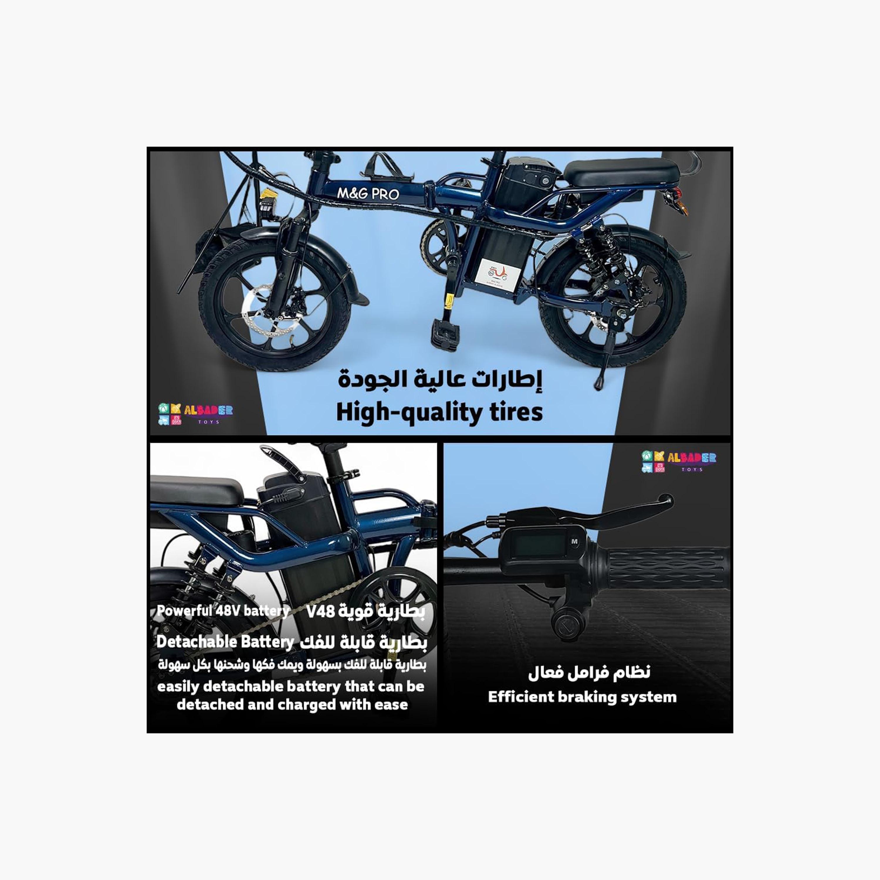 ALBADER Electric Bike For Older Kids with 60-65 KM/H Max Speed, Range 30-35 Kilometer | B0DS6JBMRD1-sports-gear-scooters-image-4
