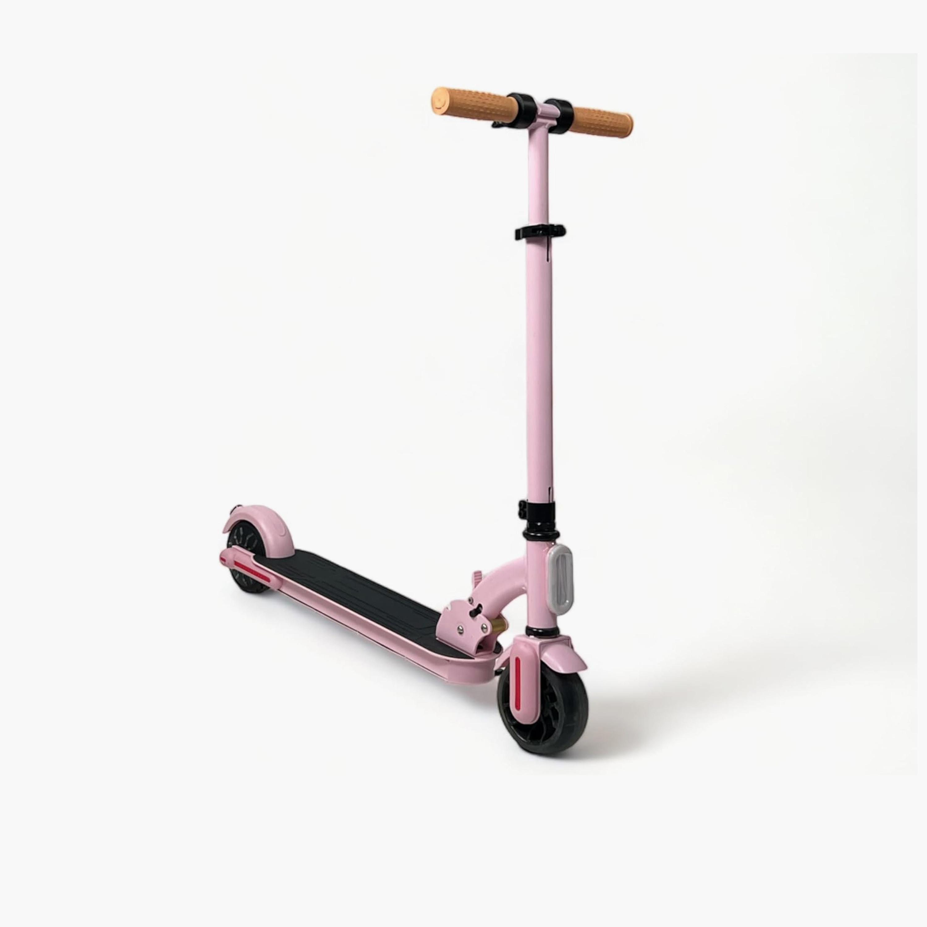 ALBADER Mini Electric Scooter For Kids with 24V Motorized Rechargeable and Lighted Wheels, Foldable and Adjustable | B0DPLX9C251-toys-outdoor-scooters-image-1