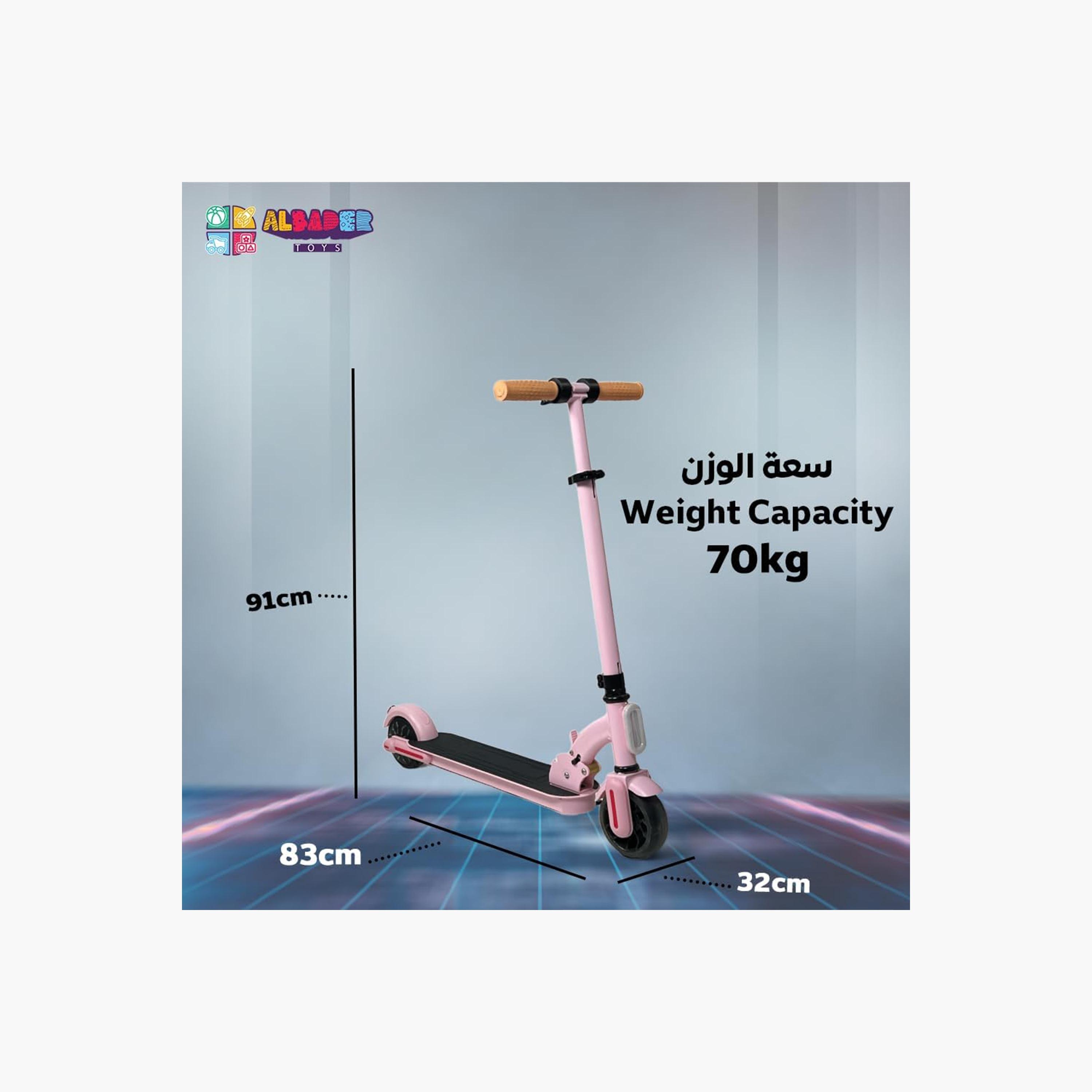 ALBADER Mini Electric Scooter For Kids with 24V Motorized Rechargeable and Lighted Wheels, Foldable and Adjustable | B0DPLX9C251-toys-outdoor-scooters-image-5