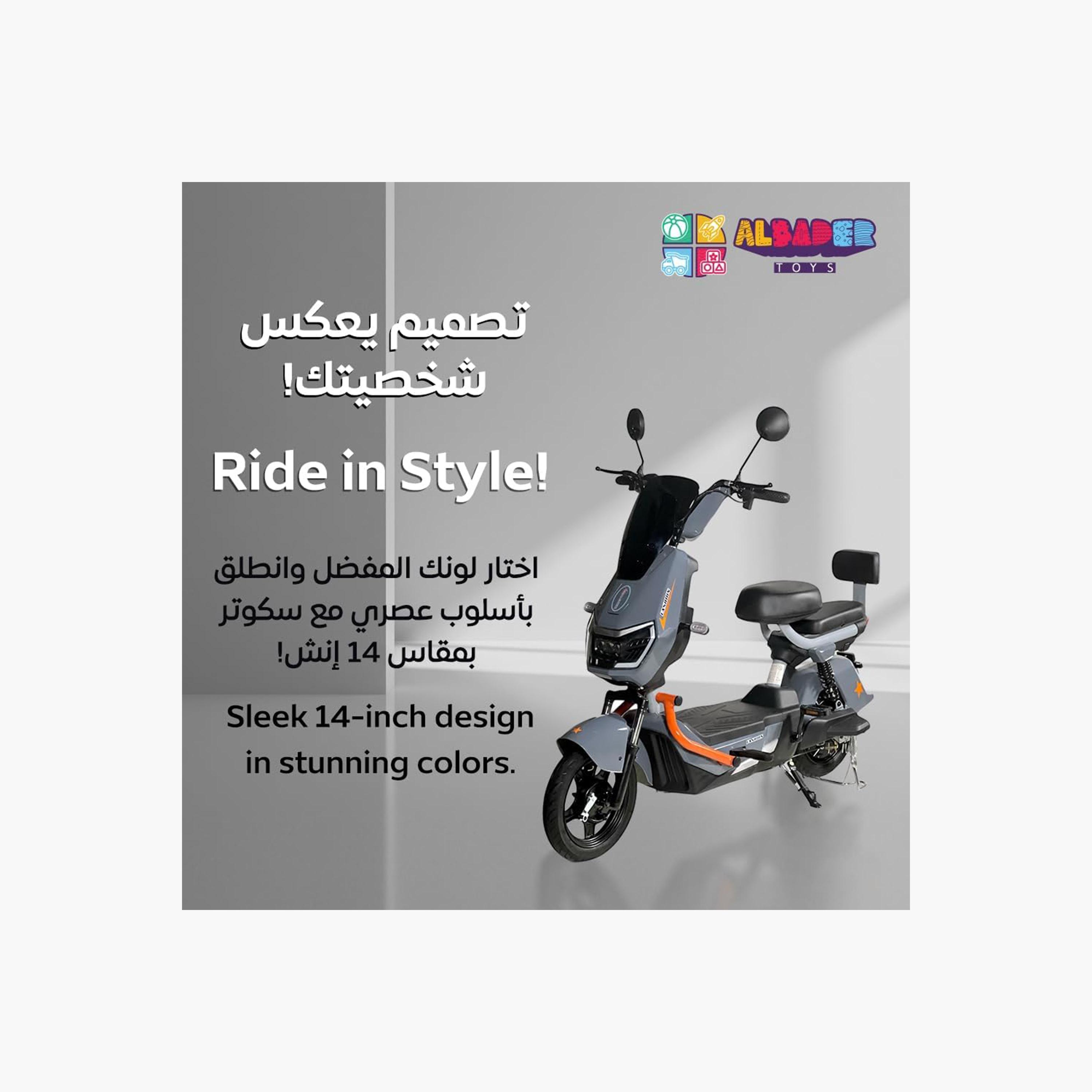 ALBADER V30 Electric Scooter For Older Kids with Max Speed 30 KM/H Around, Range 20-25-KM | B0DW616JYC1-sports-gear-scooters-image-3
