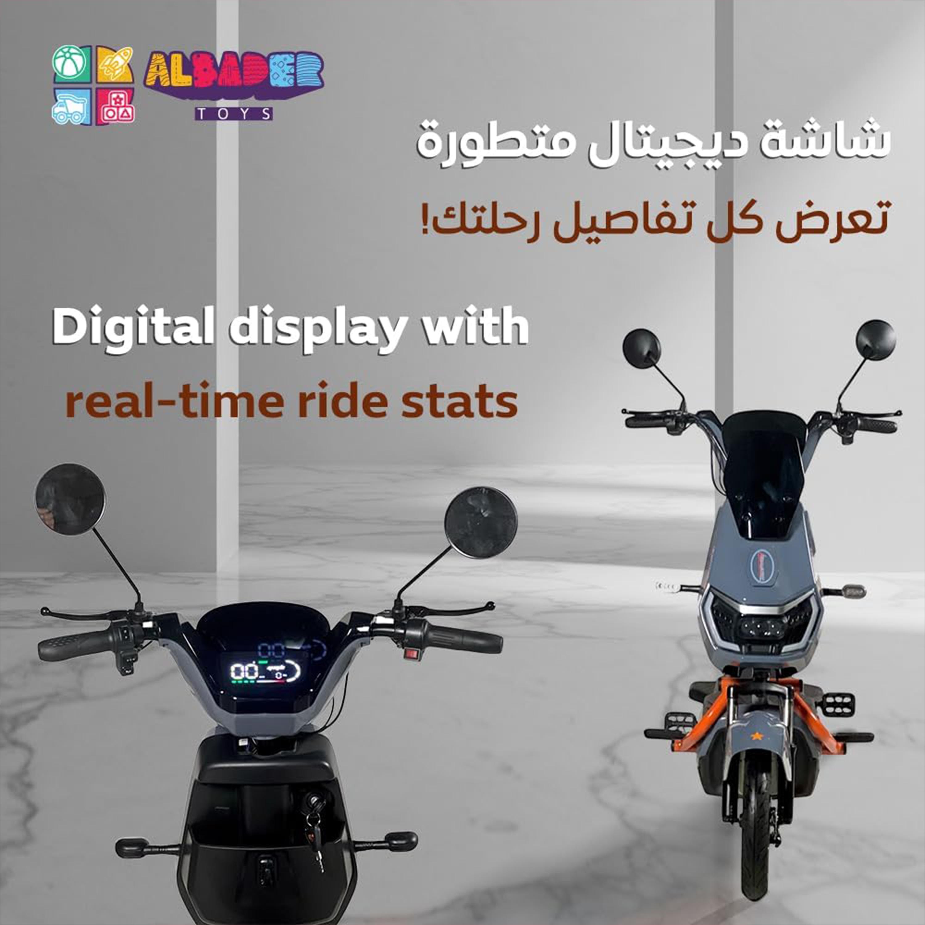 ALBADER V30 Electric Scooter For Older Kids with Max Speed 30 KM/H Around, Range 20-25-KM | B0DW616JYC1-sports-gear-scooters-image-4