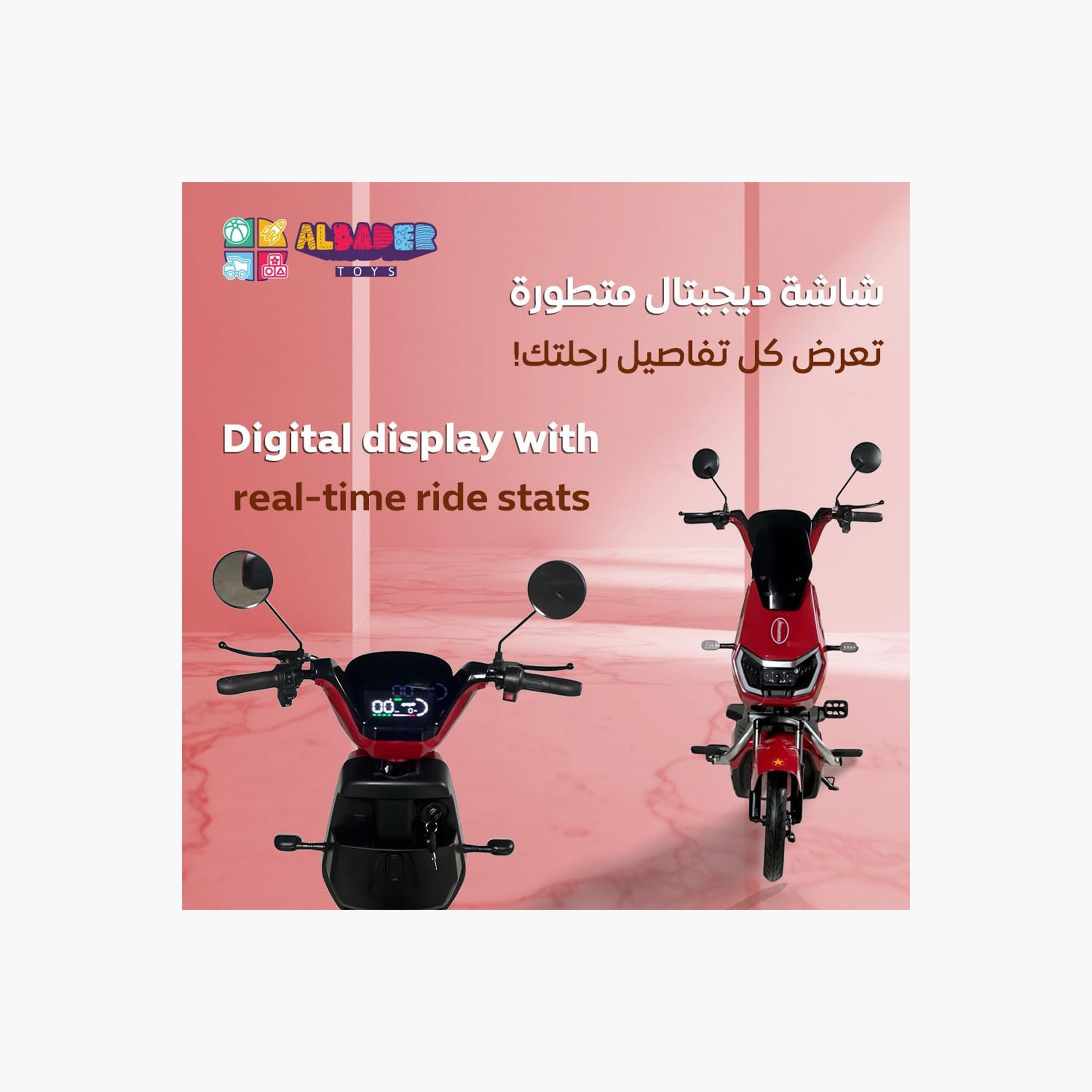 ALBADER V30 Electric Scooter For Older Kids with Max Speed 30 KM/H Around, Range 20-25-KM | B0DW5MG8D21-sports-gear-scooters-image-4
