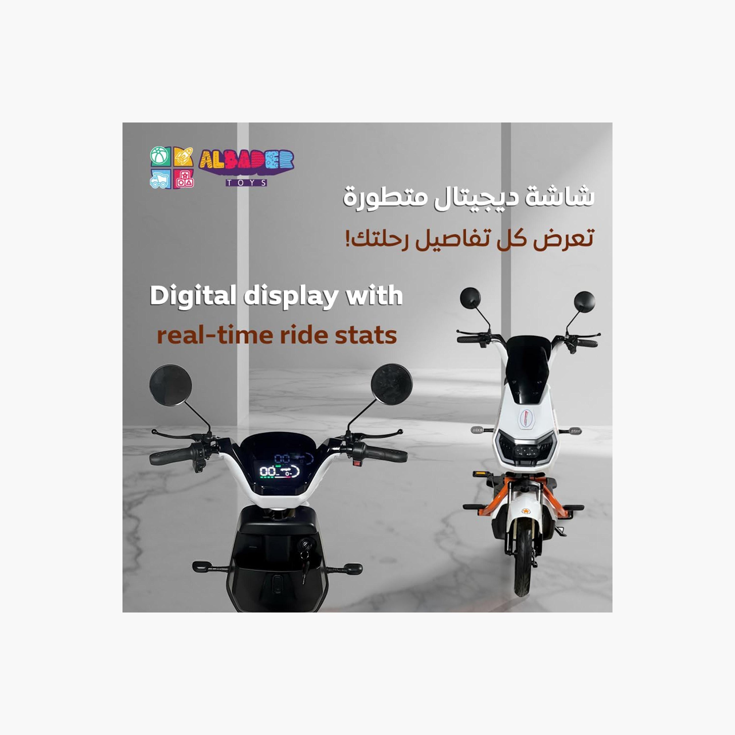 ALBADER V30 Electric Scooter For Older Kids with Max Speed 30 KM/H Around, Range 20-25-KM | B0DW5VXWDZ1-sports-gear-scooters-image-4