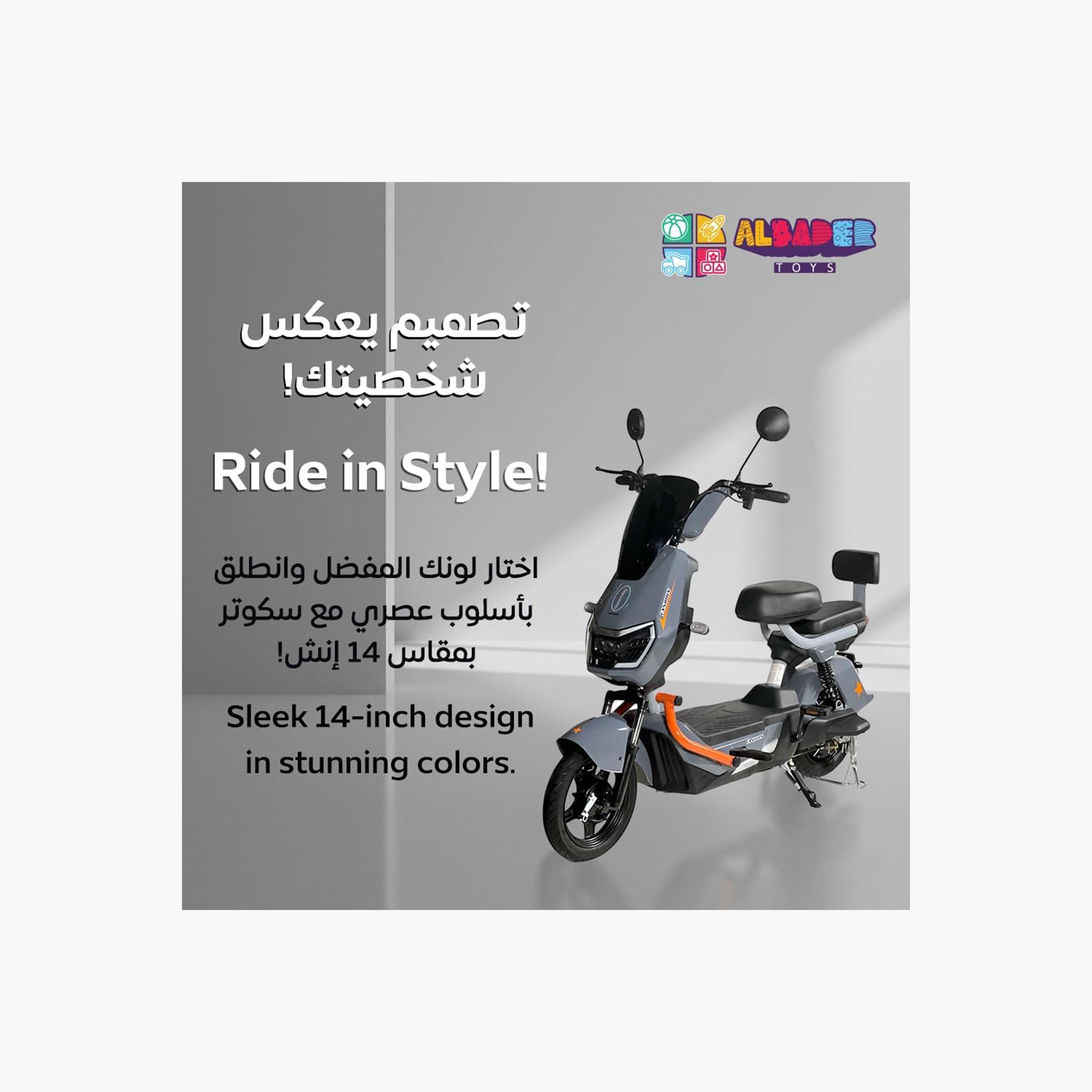 ALBADER V30 Pro Electric Kick Scooter For Older Kids with 4 Batteries (48V), 40 Km/H Max Speed | B0DW64N4XX2-sports-gear-scooters-image-3