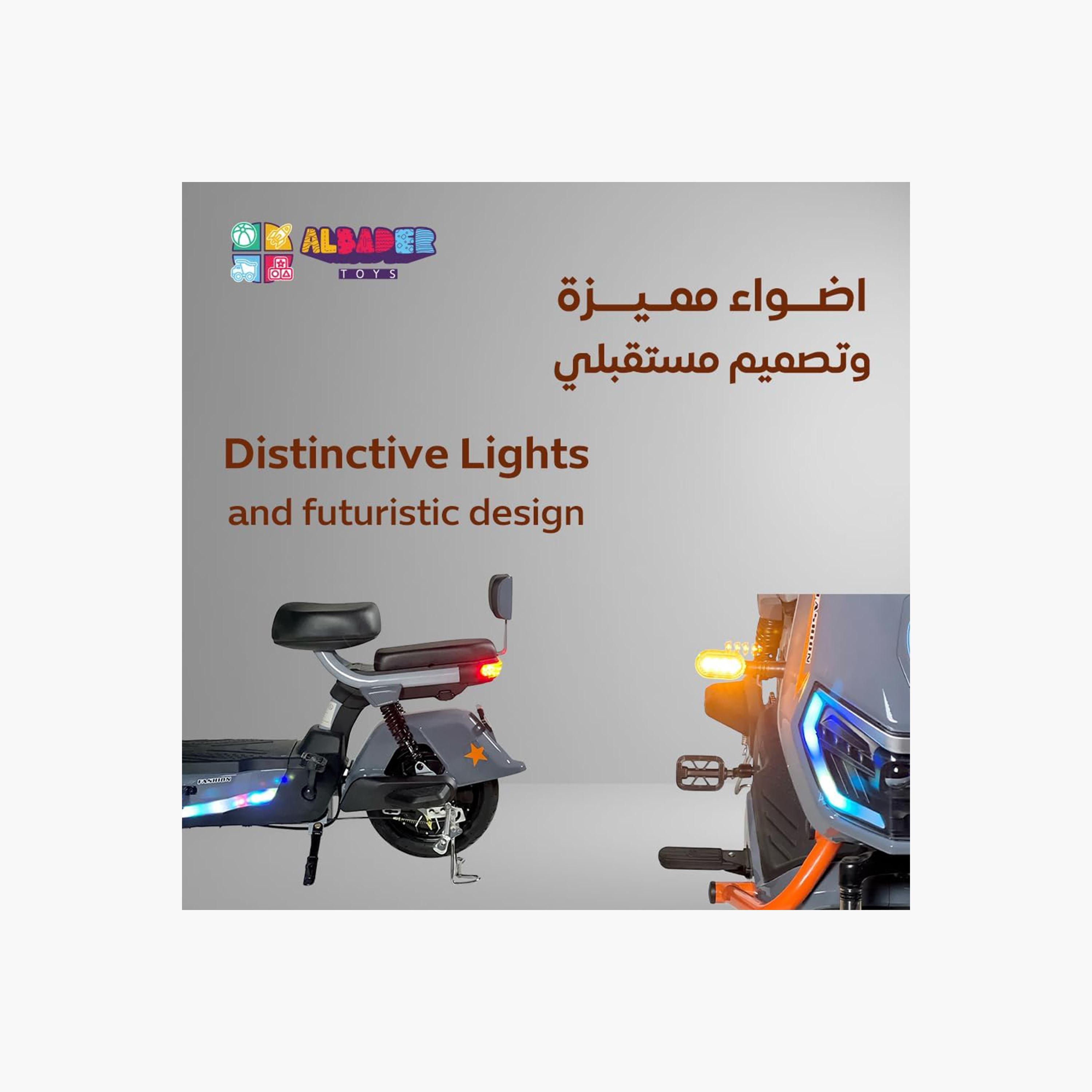 ALBADER V30 Pro Electric Kick Scooter For Older Kids with 4 Batteries (48V), 40 Km/H Max Speed | B0DW64N4XX2-sports-gear-scooters-image-5