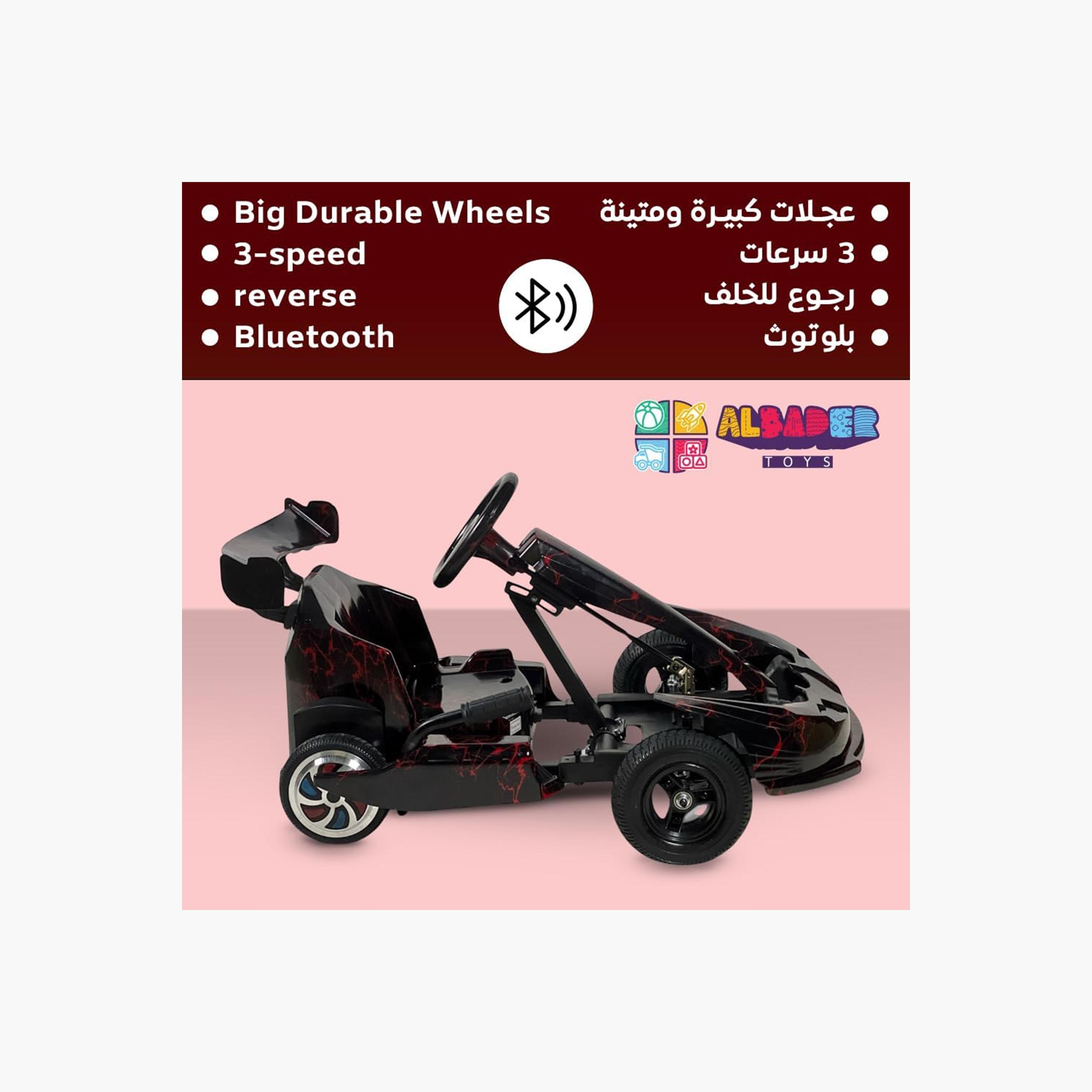 ALBADER Drift Car For Kids with LED Wheels, Bluetooth Music, 3 Speeds and Reverse | B0FB96QT1Z1-toys-outdoor-scooters-image-4