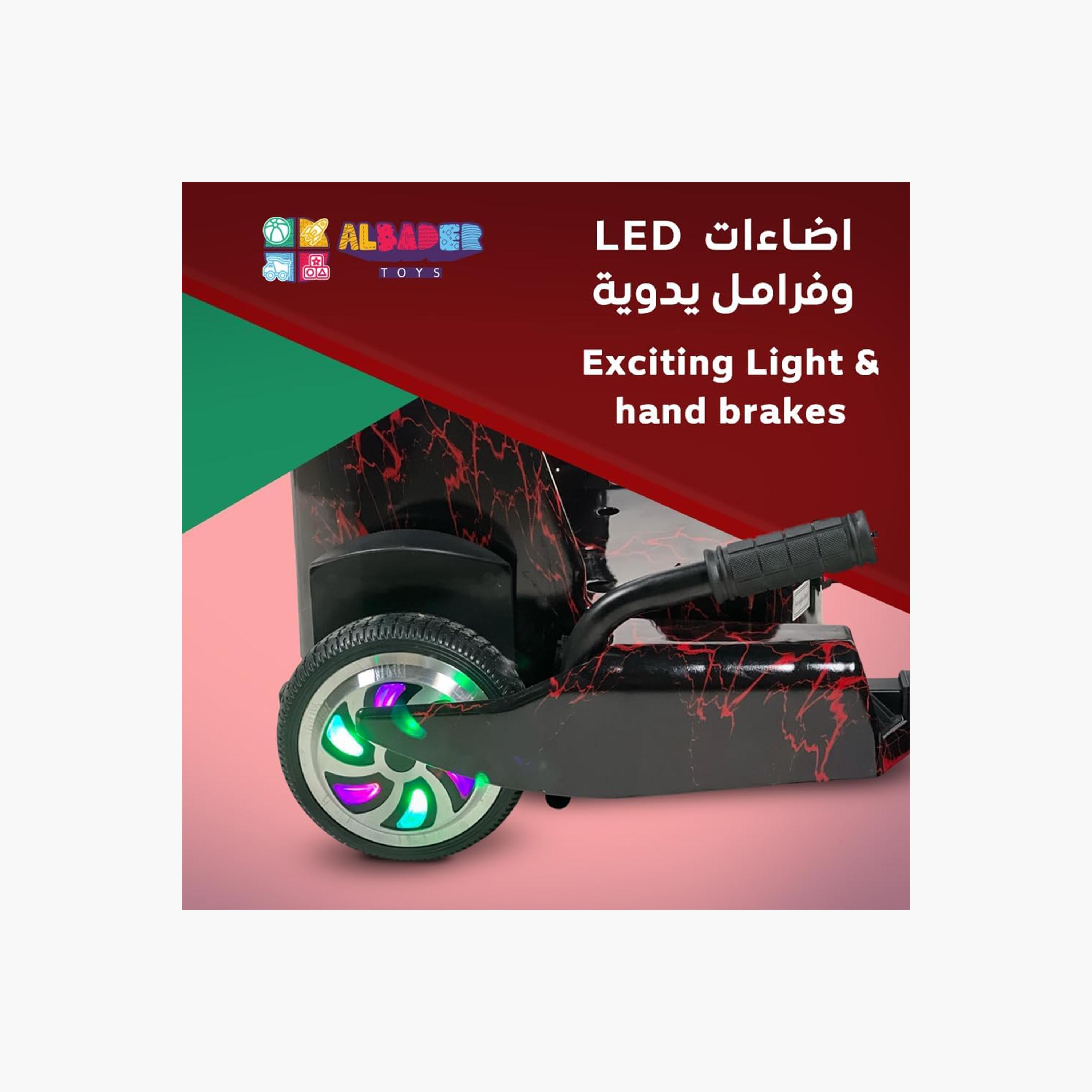 ALBADER Drift Car For Kids with LED Wheels, Bluetooth Music, 3 Speeds and Reverse | B0FB96QT1Z1-toys-outdoor-scooters-image-6
