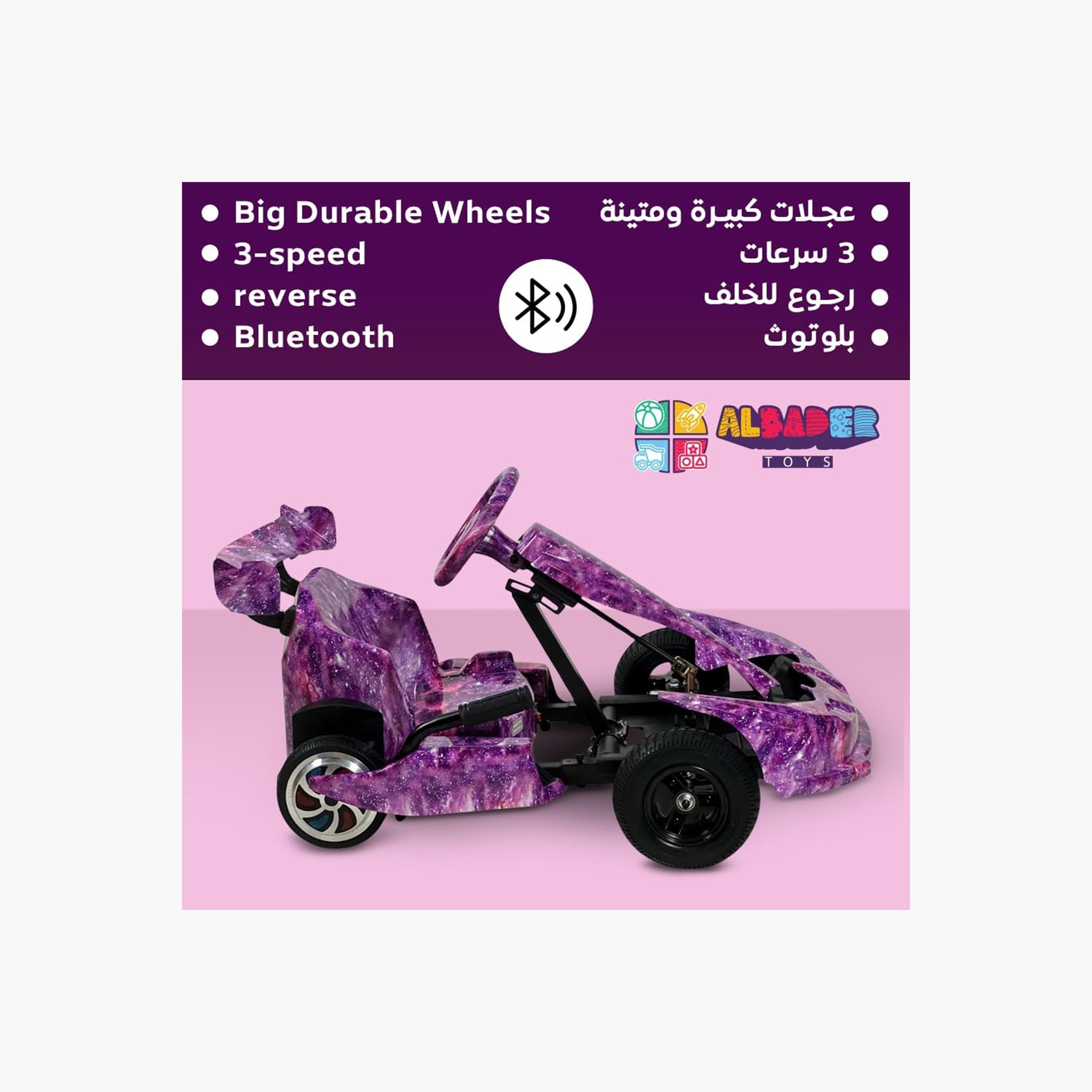 ALBADER Drift Car For Kids with LED Wheels, Bluetooth Music, 3 Speeds and Reverse | B0FB957PM91-toys-outdoor-scooters-image-4